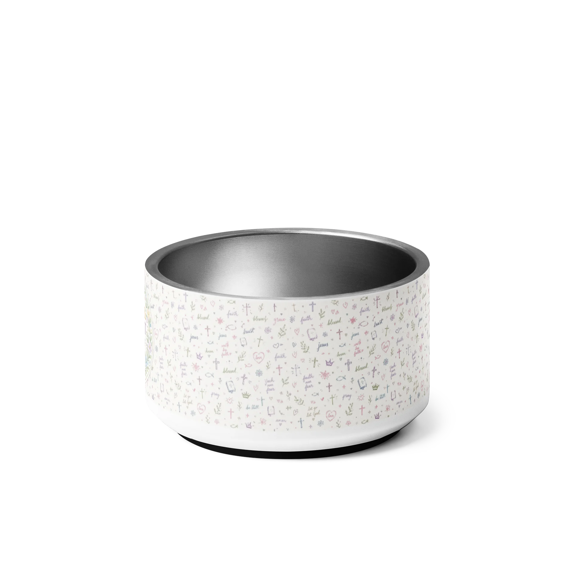 Every Good & Perfect Gift Christian Dog Bowl – James 1:17 Faith Pet Bowl product image (5)