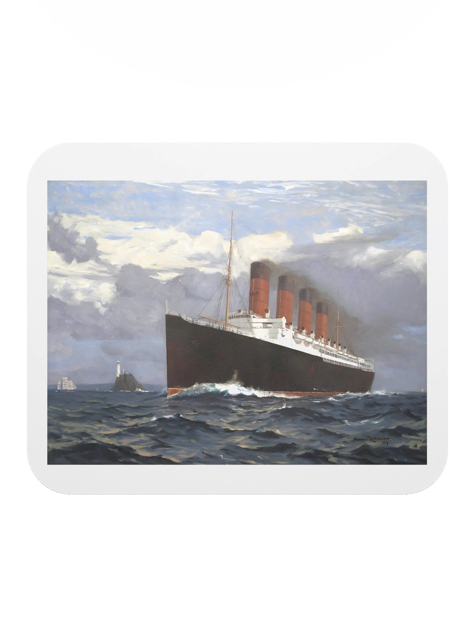 RMS Lusitania Mouse Pad product image (2)