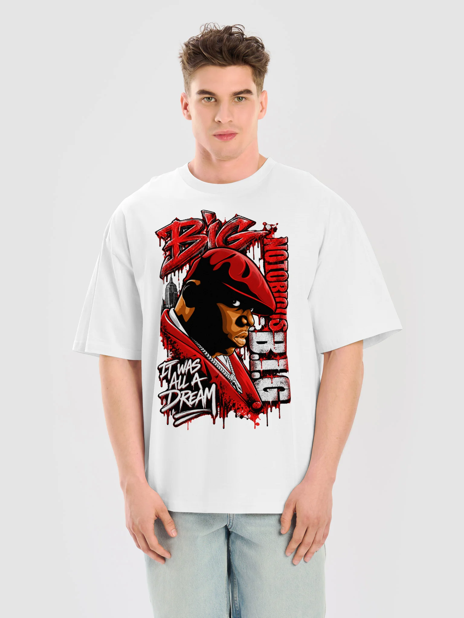 Biggie Smalls Oversized Tee product image (5)