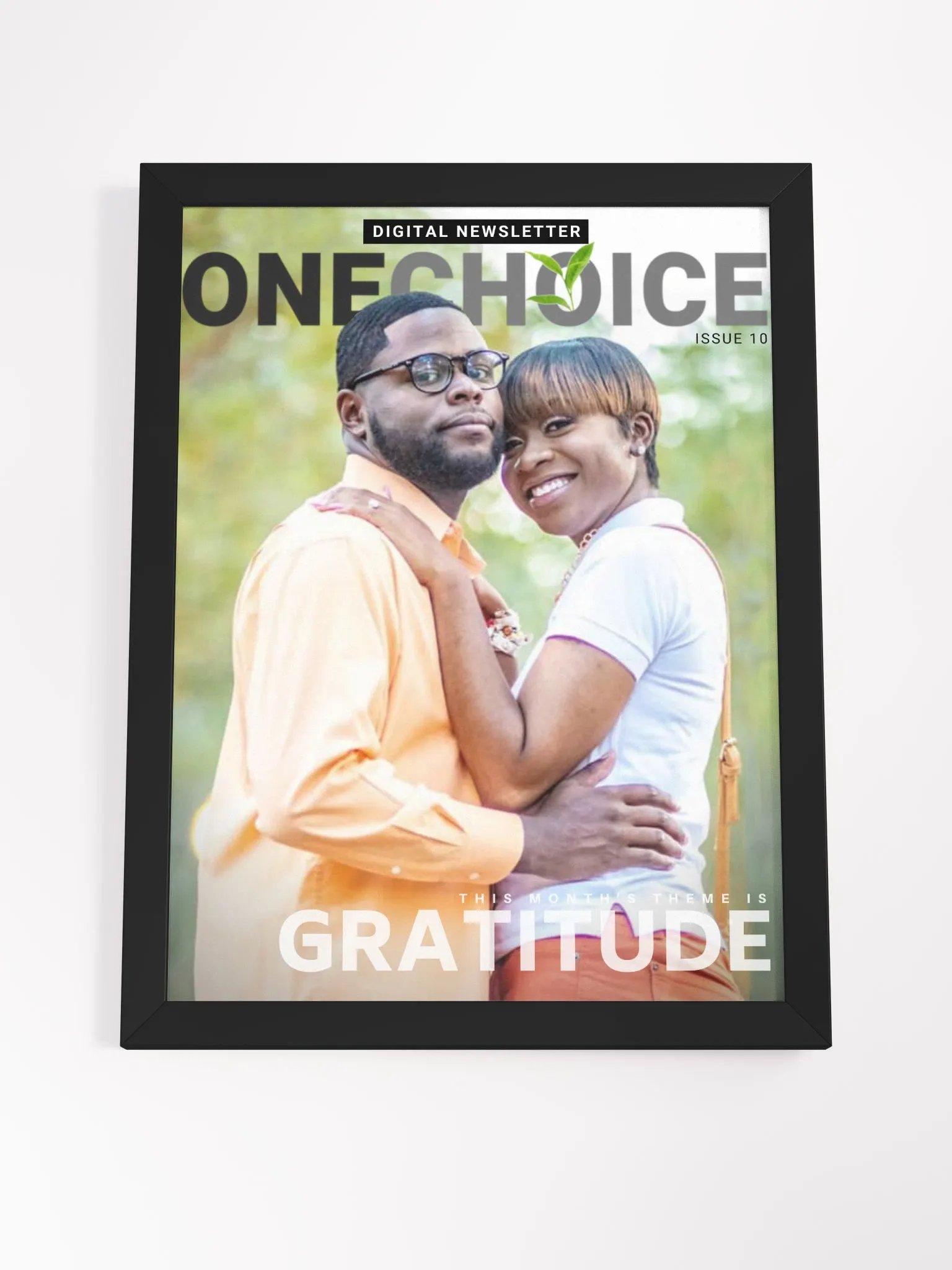 Issue 10 of One Choice Magazine Cover Wall Art product image (8)