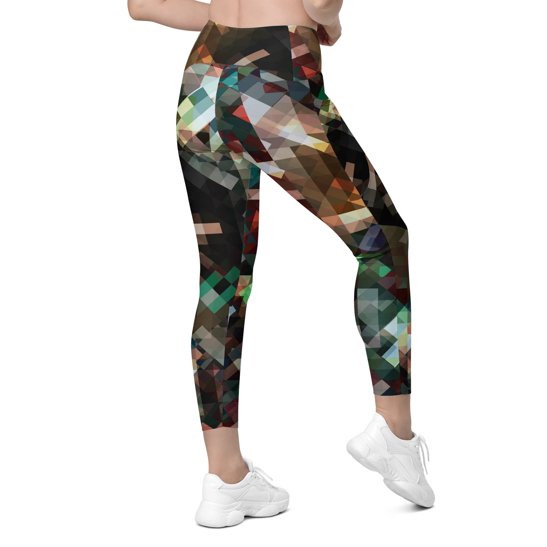 Barry Grady Abstract Crossover Leggings product image (9)
