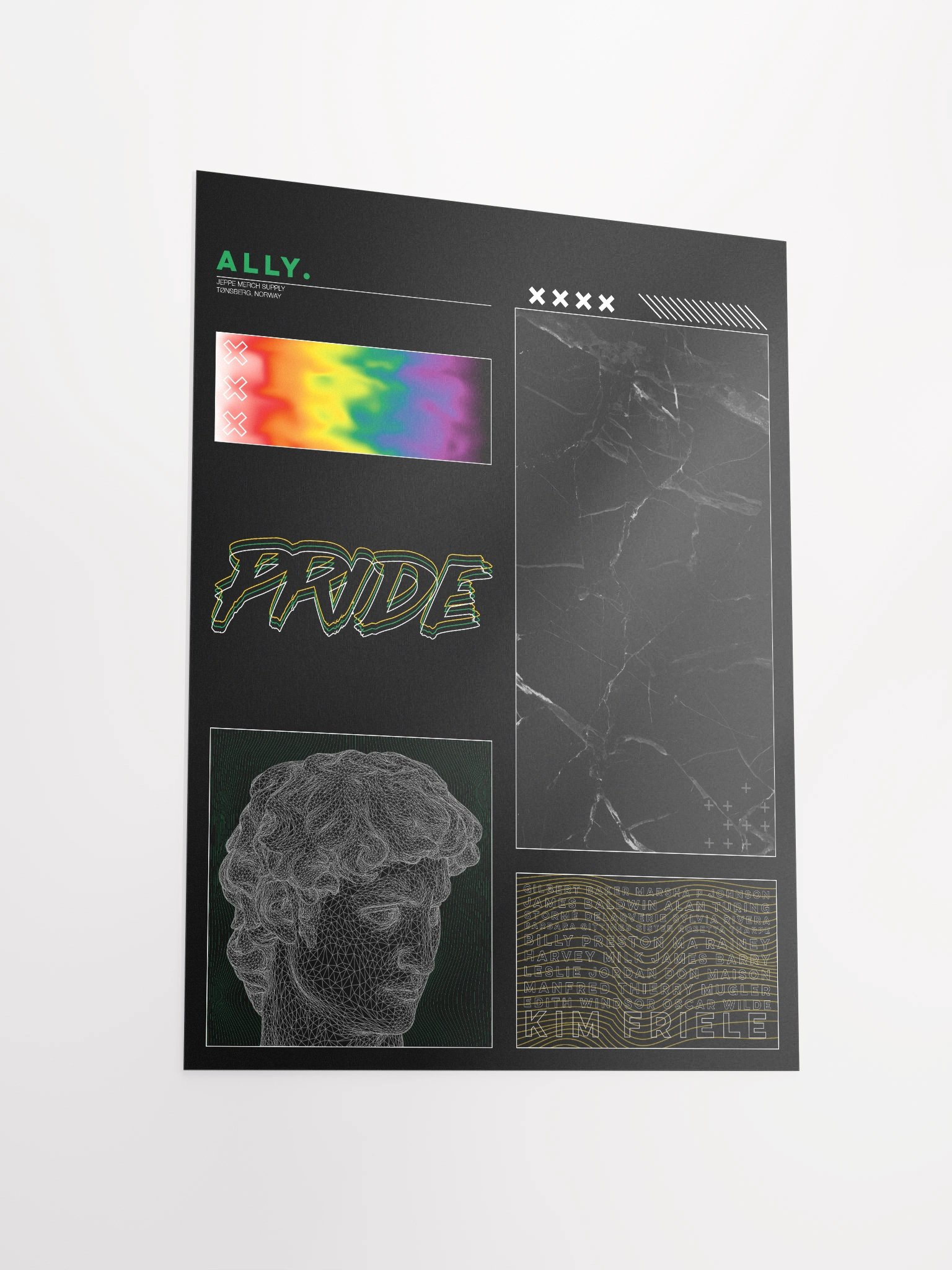 Straight Ally Pride Poster product image (6)