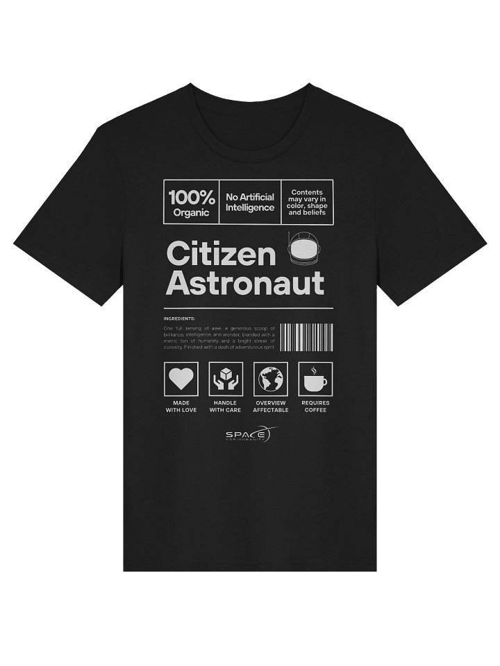 "What Makes a Citizen Astronaut?" Tee product image (1)