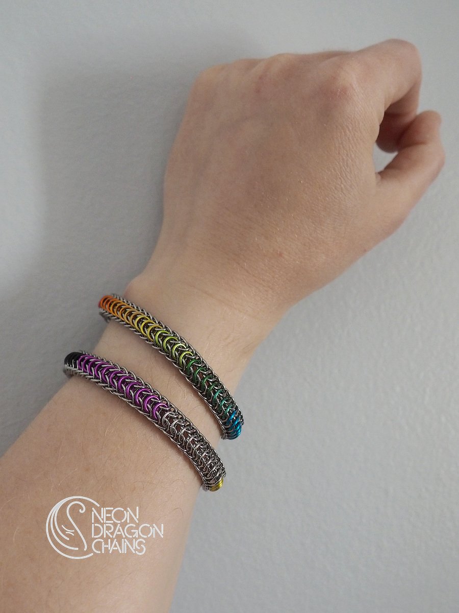 Helios Dragonscale Bracelet / Pride Flag Edition product image (6)