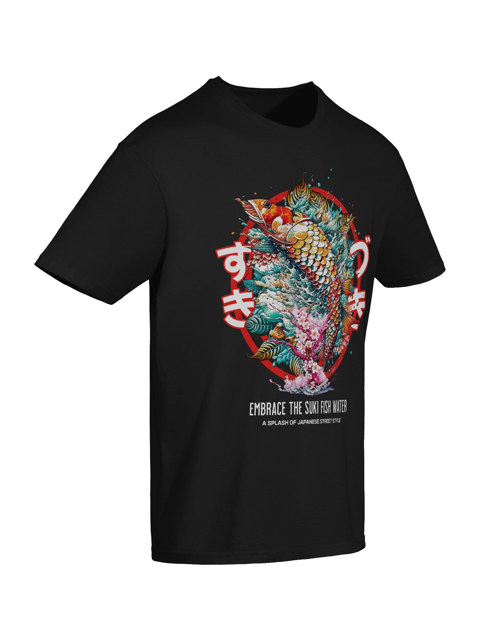 Suki Fish Water Embrace T-Shirt - Gildan Softstyle product image (7)