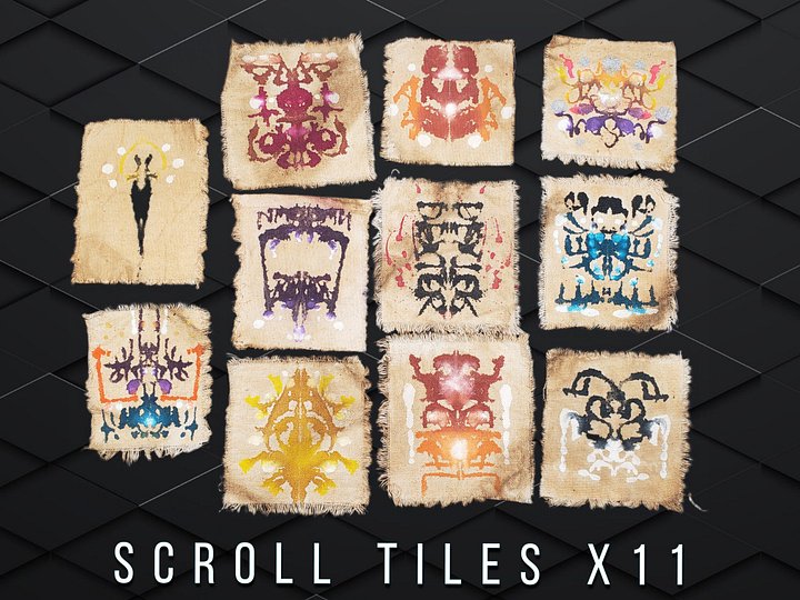 Trippy Tiles | Small & Square | x11 Mini Masterpieces product image (1)