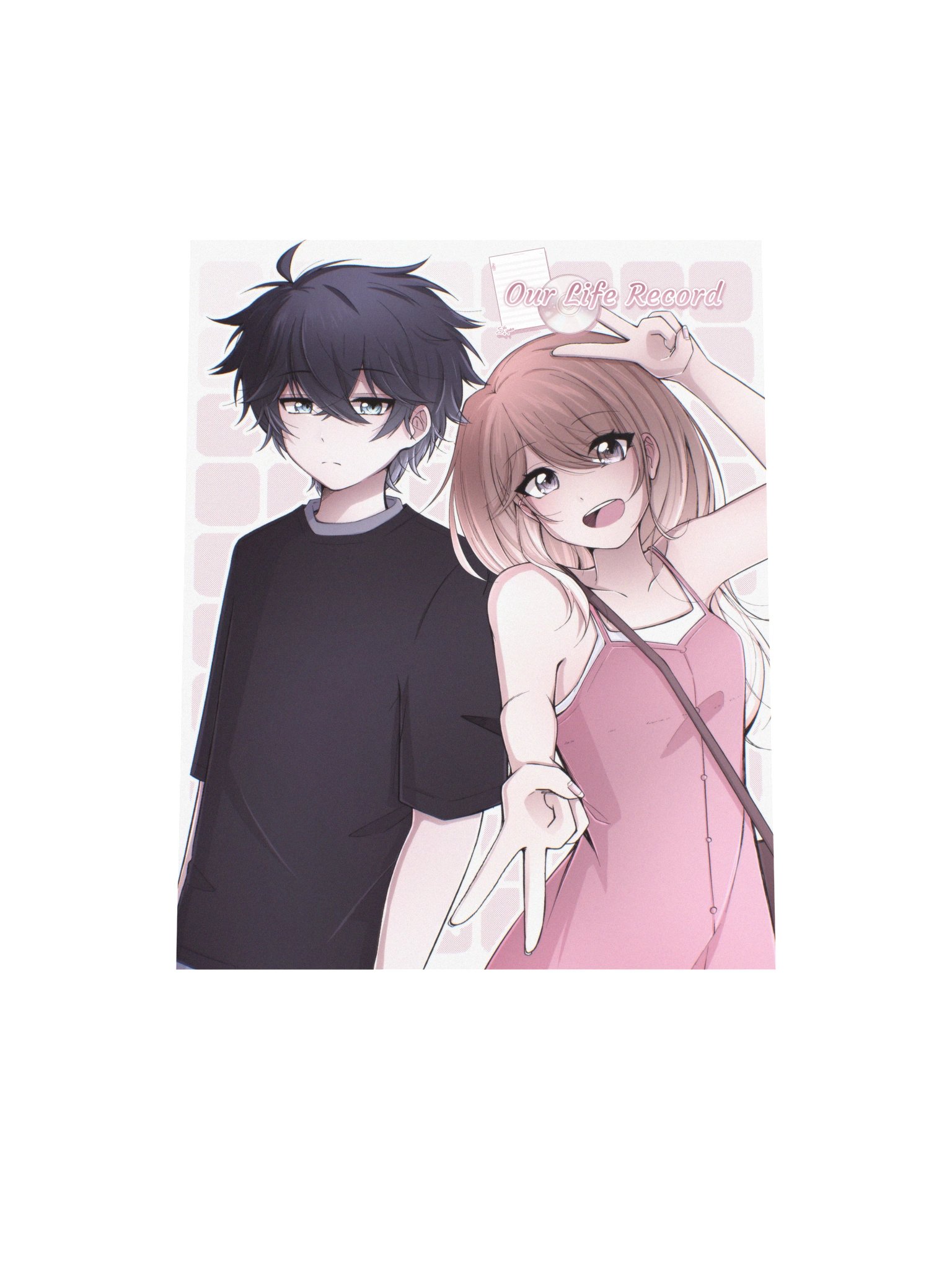 Poster "Our Life Record" – Shou & Kureha (27,94x35,56 cm) product image (4)