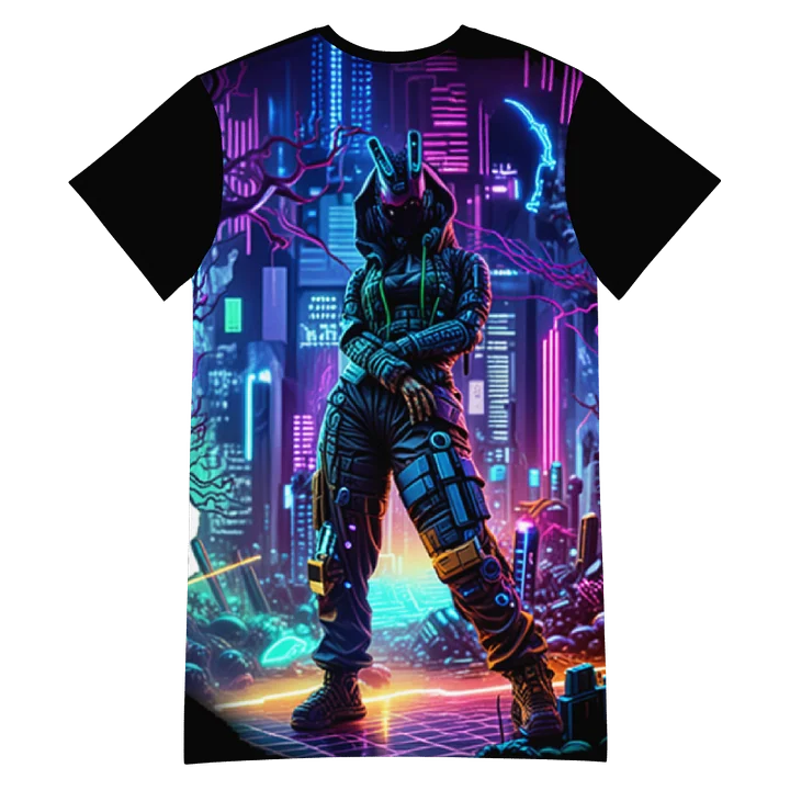 Cyber Dream T-Shirt Dress product image (1)