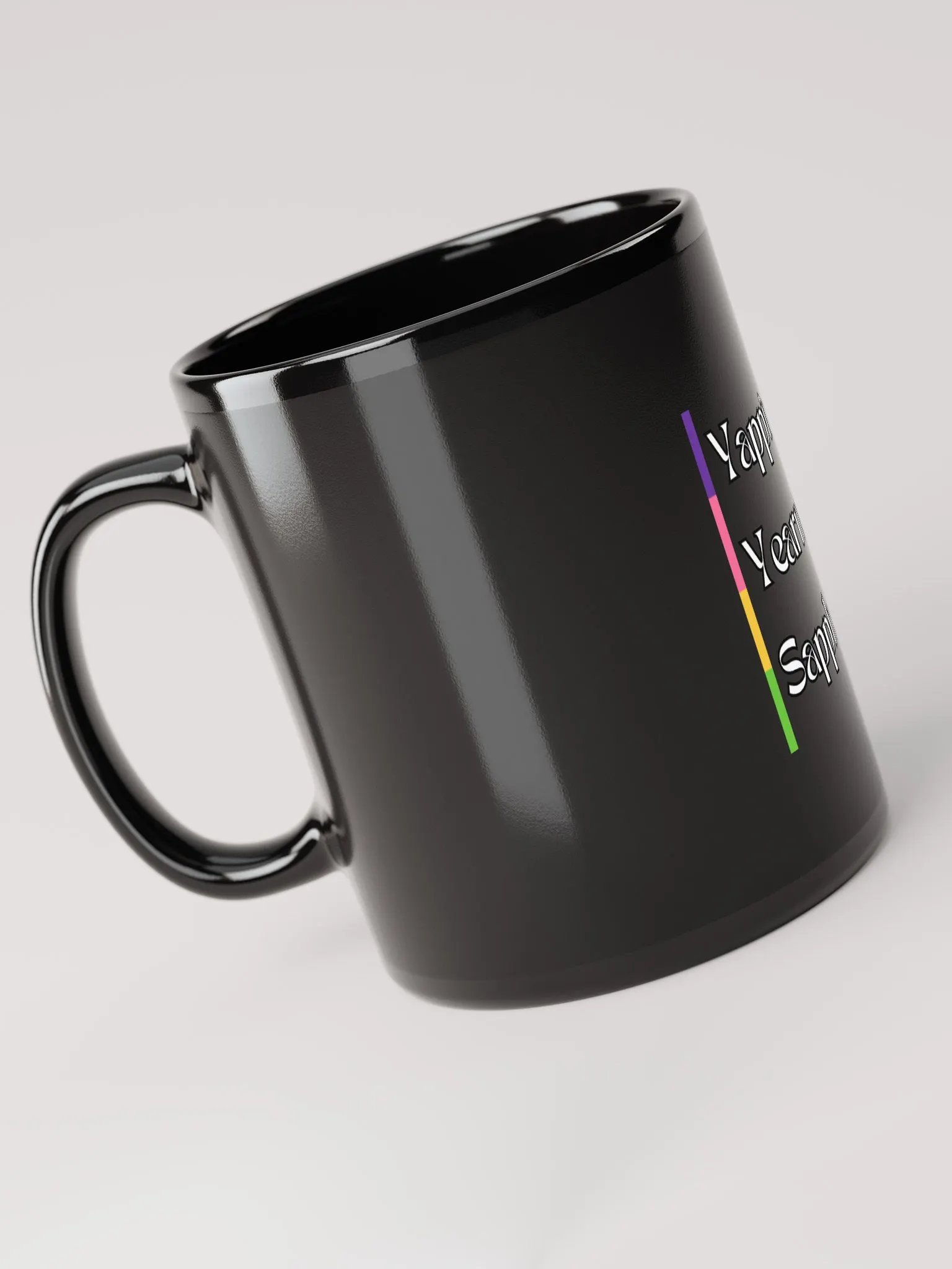 Sapphic Yearnings – Mug Black product image (3)