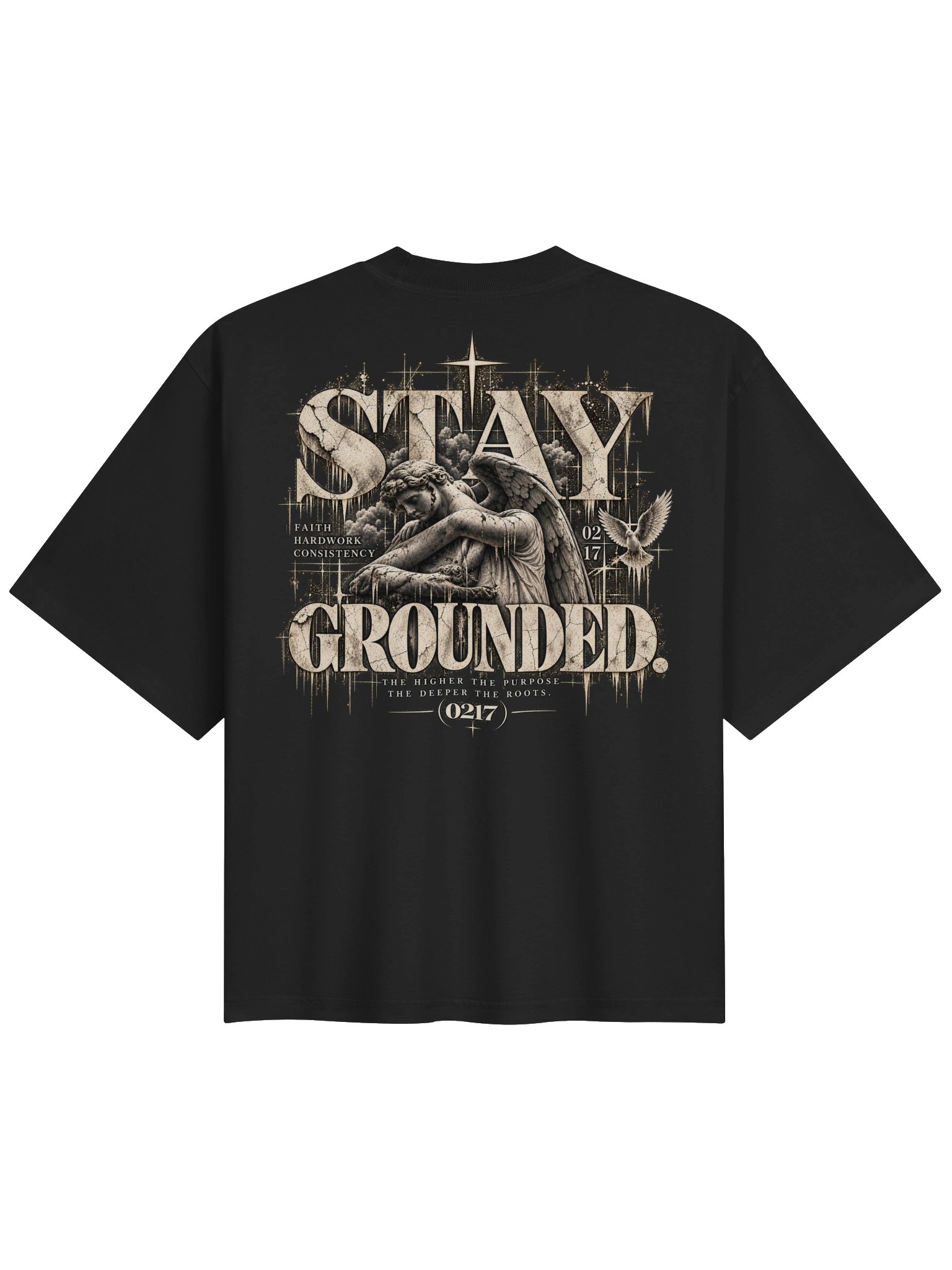 STAY GROUNDED. — 0217 Statement Tee product image (6)
