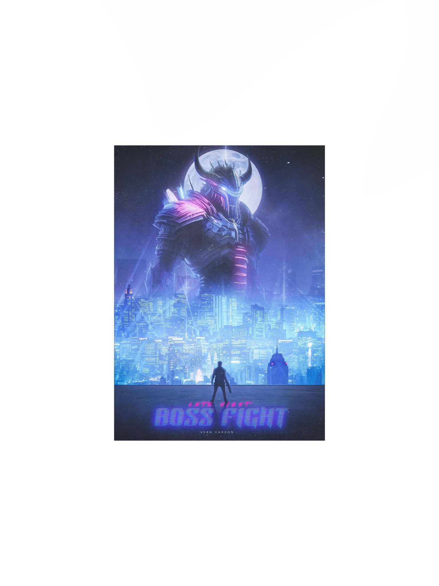 Late Night Boss Fight - Poster product image (1)