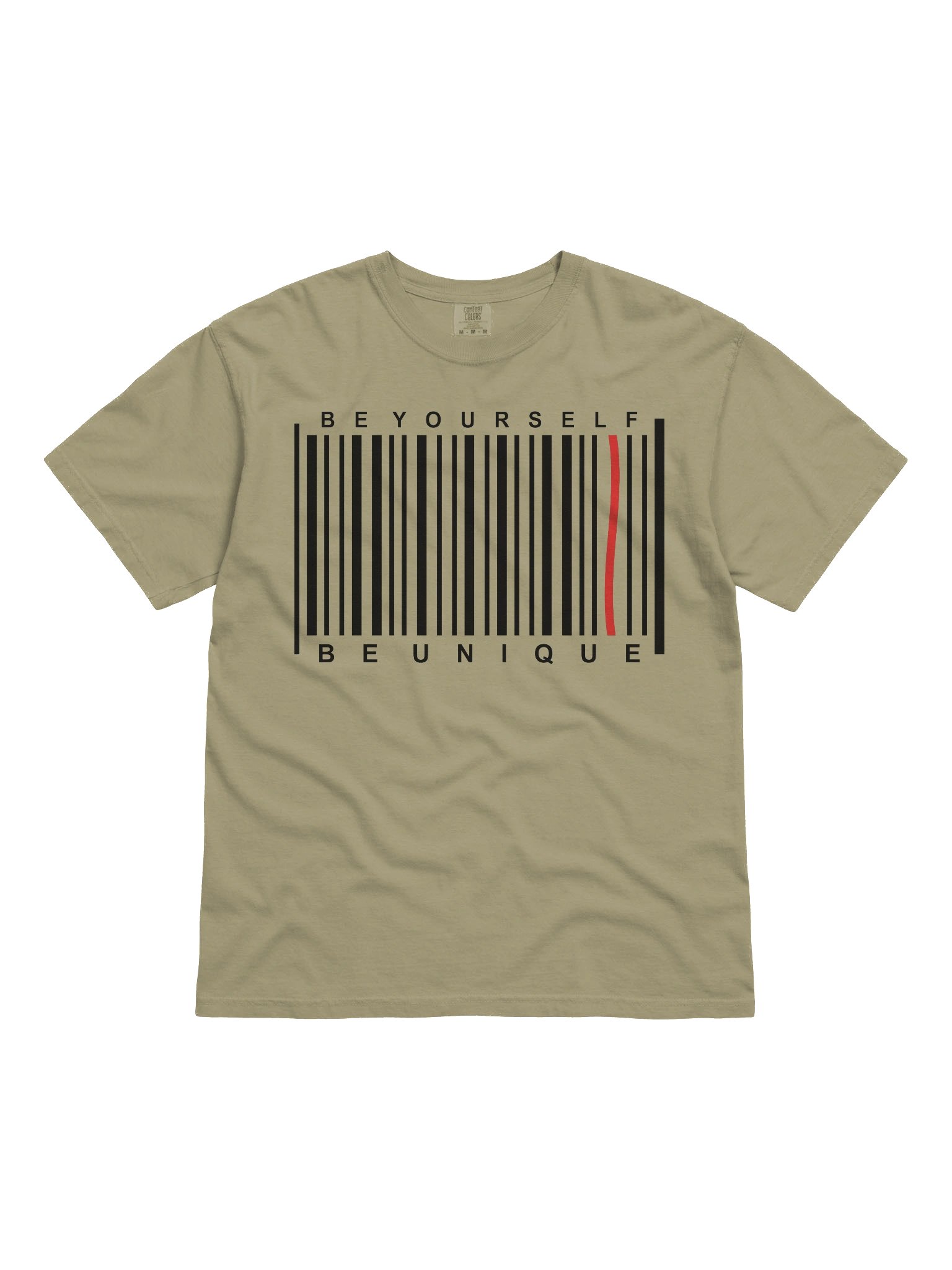 Bold Barcode Design T-Shirt for a Unique Look product image (2)