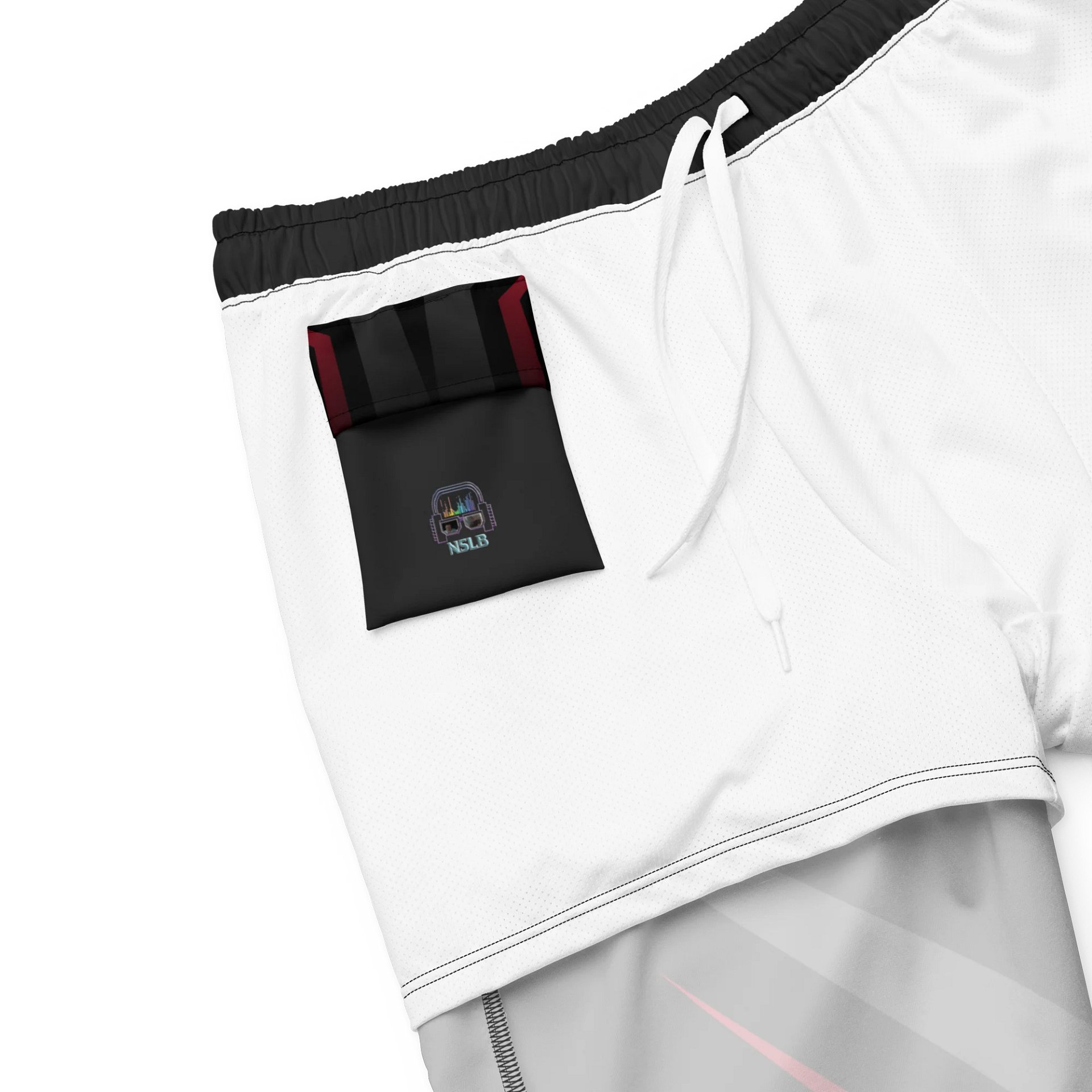 Chevron Contrast Swim Trunks product image (6)