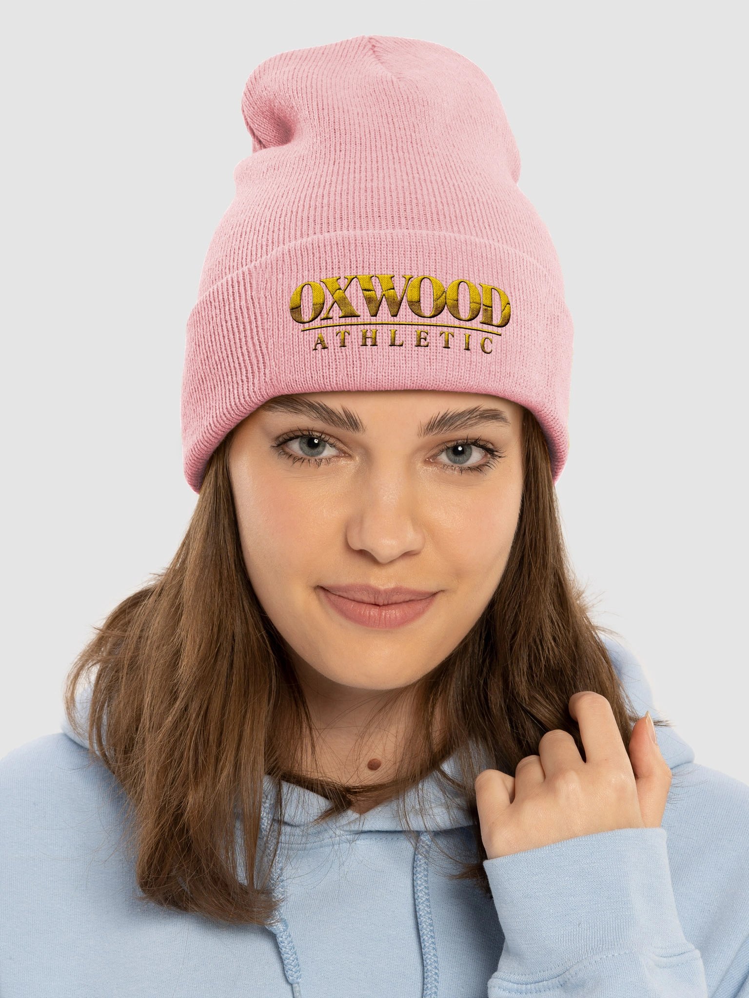 OXWOOD Athletic Heavyweight Cuffed Beanie | Ribbed Knit Winter Hat product image (1)