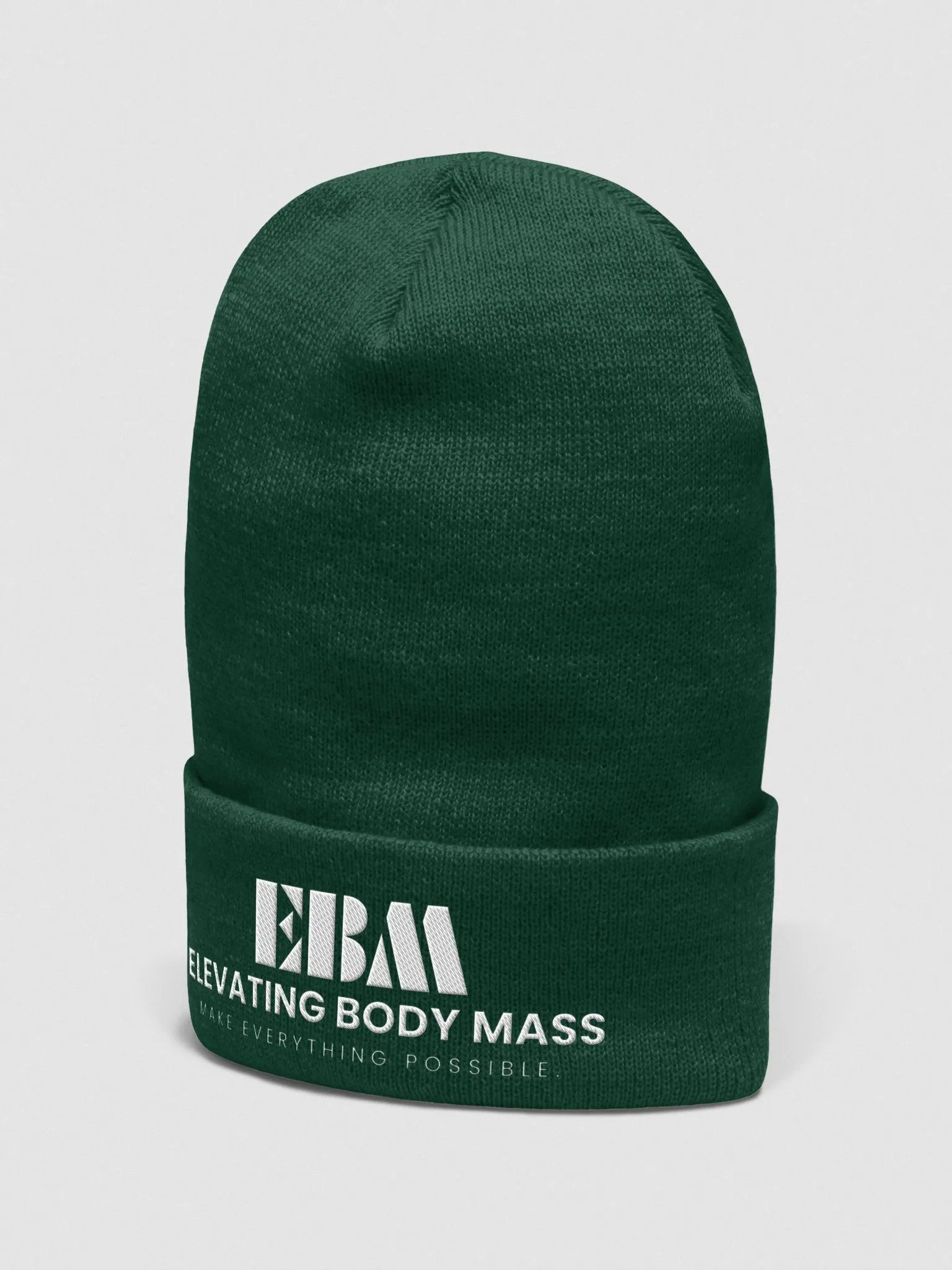 EBM Beanie (White Logo) product image (2)