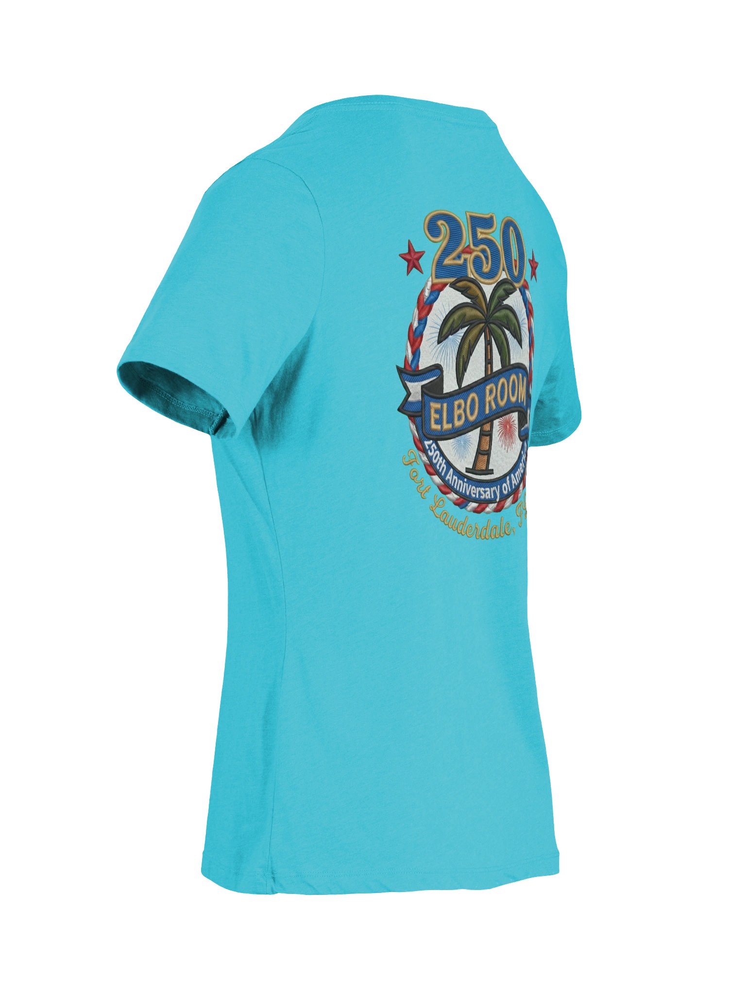 America 250 Ladies V-Neck Tee | Elbo Room 1776-2026 Edition product image (61)
