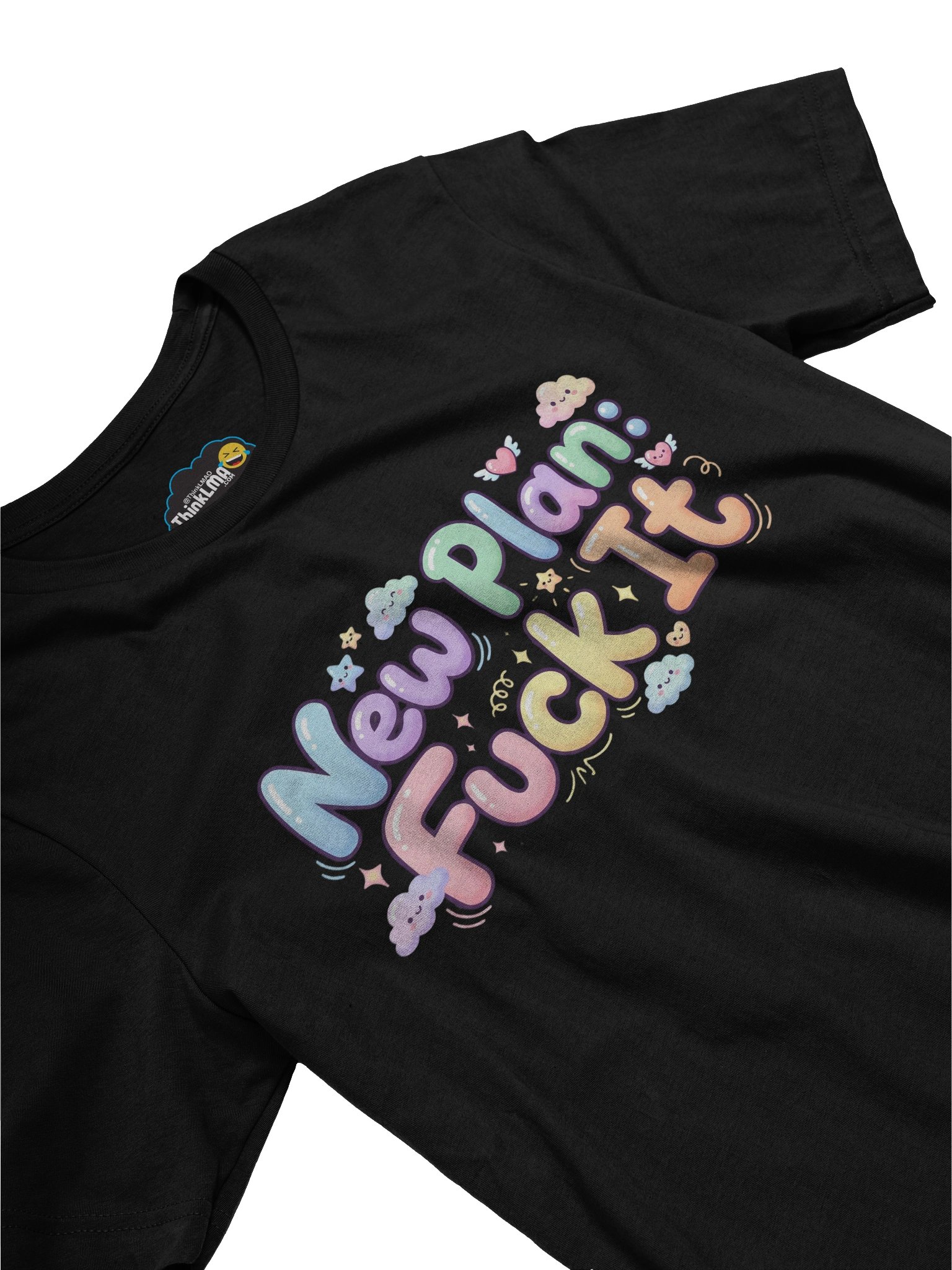 New Plan: F*ck It Kawaii Mood Reset Graphic Tee product image (15)
