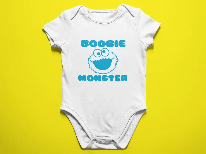 Boobie Monster - Baby Bodysuit Onesies for Boys and Girls product image (1)