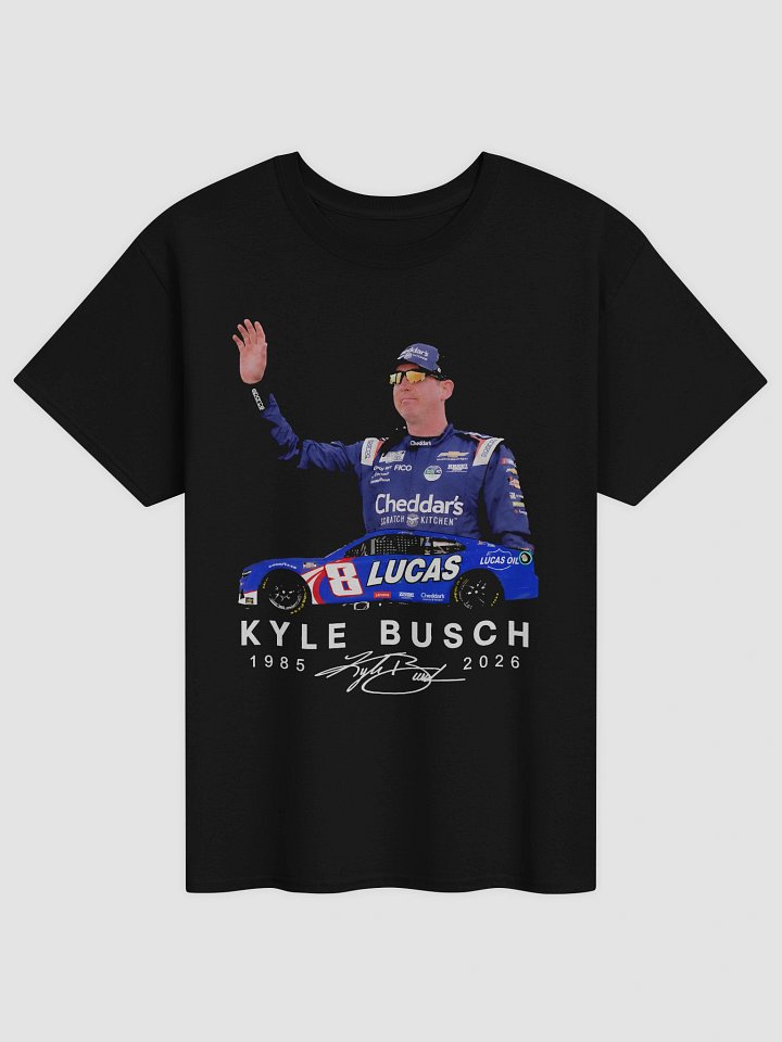 Kyle Busch 1985 2026 Tribute T-Shirt | Rowdy NASCAR Racing Fan Apparel product image (2)