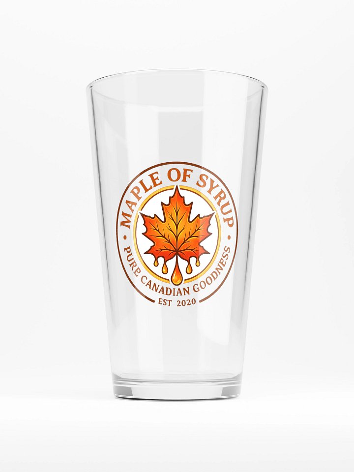 Pure Canadian Goodness Pint Glass product image (1)