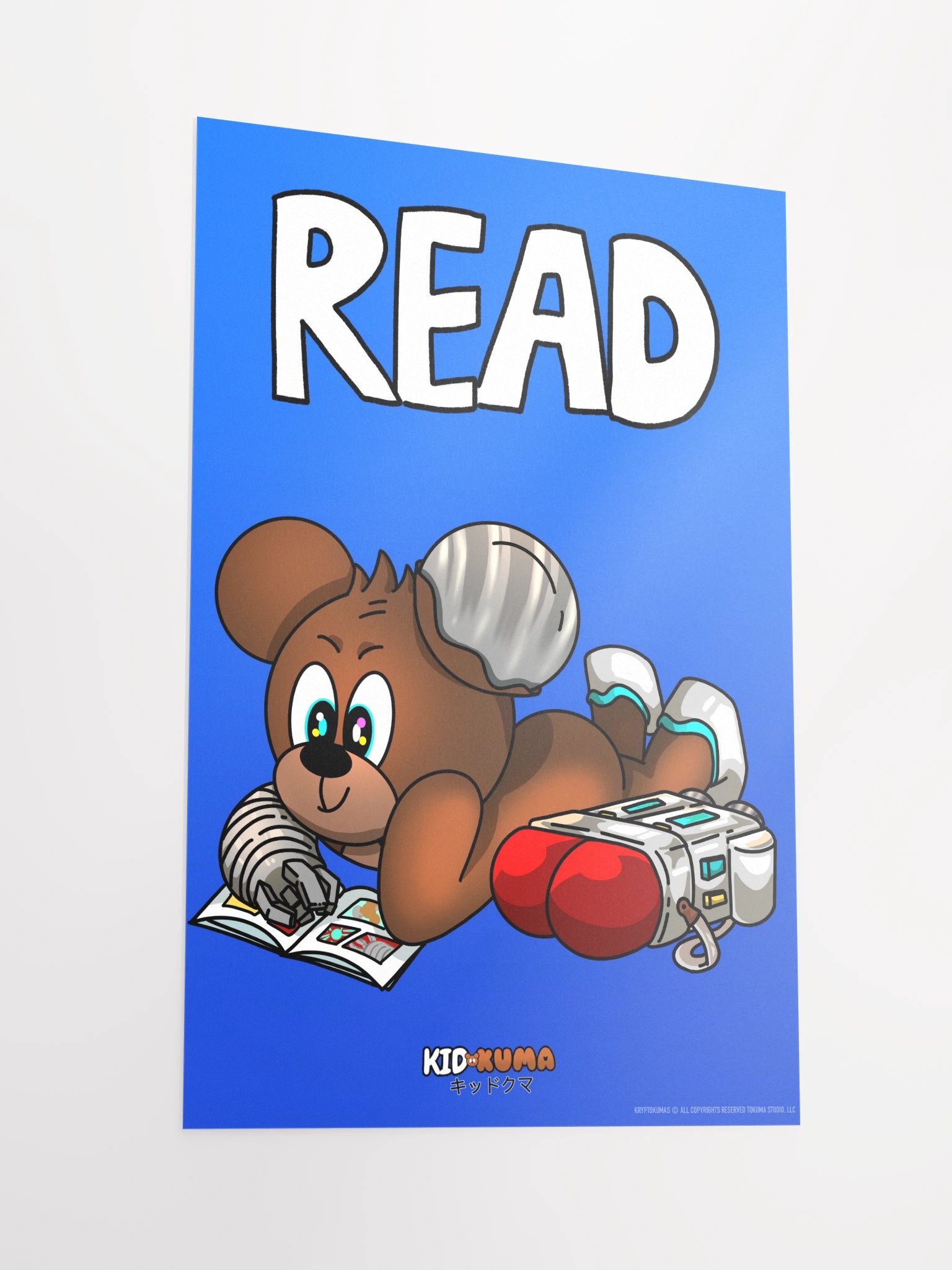 Kid Kuma 'READ' Poster (2nd Edition) product image (6)
