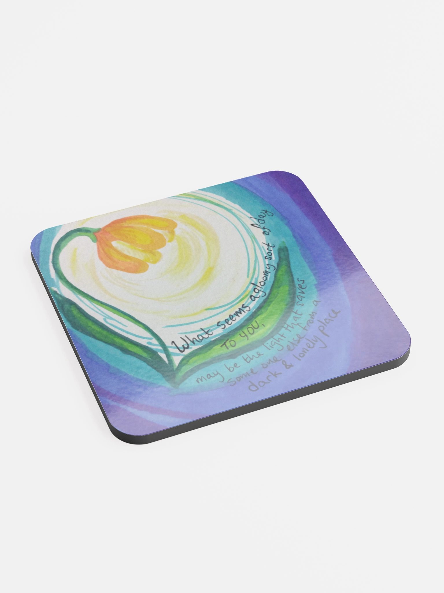Moodle Coaster - Glow flower product image (2)