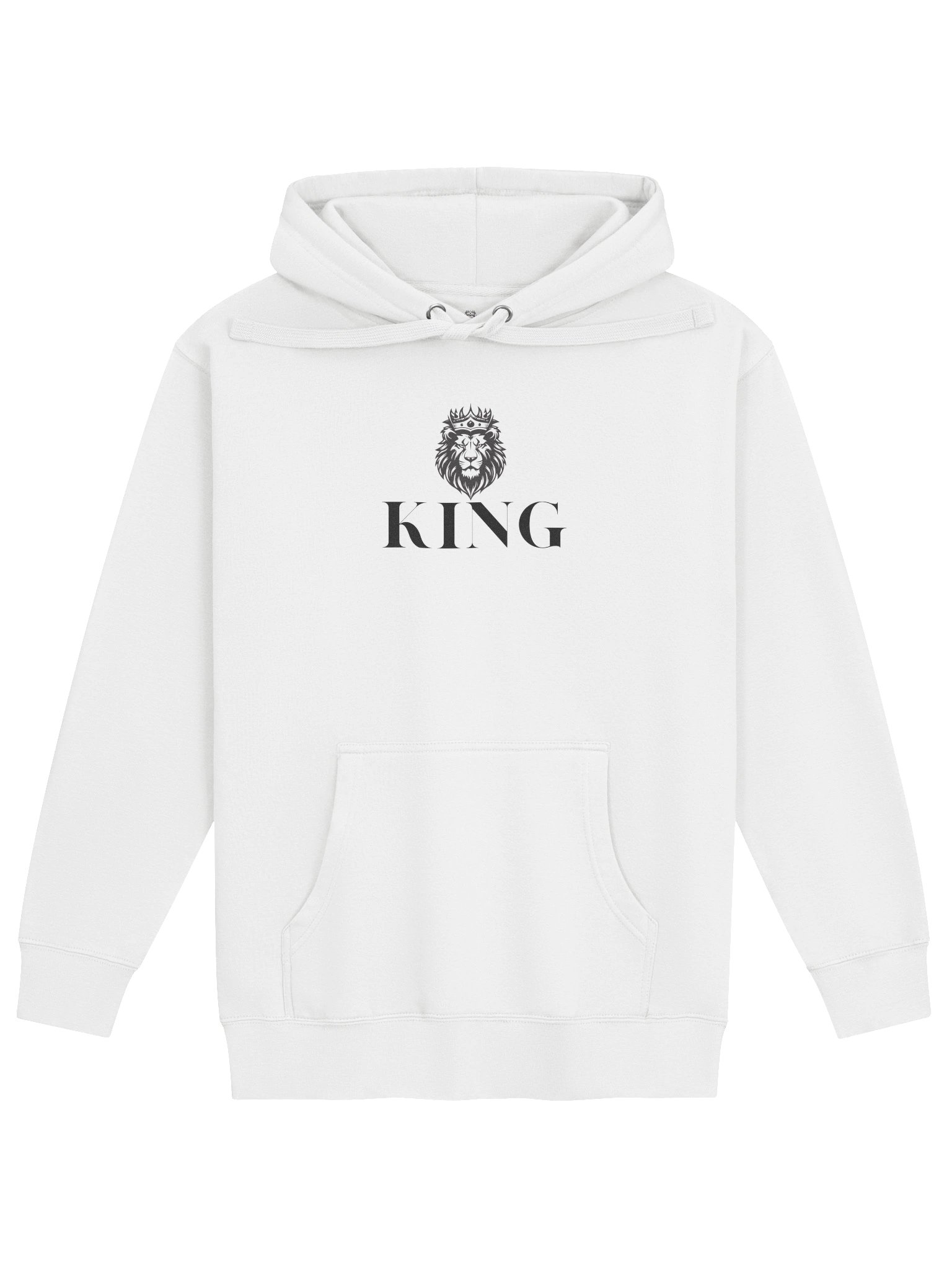KING Unisex White Hoodie product image (1)
