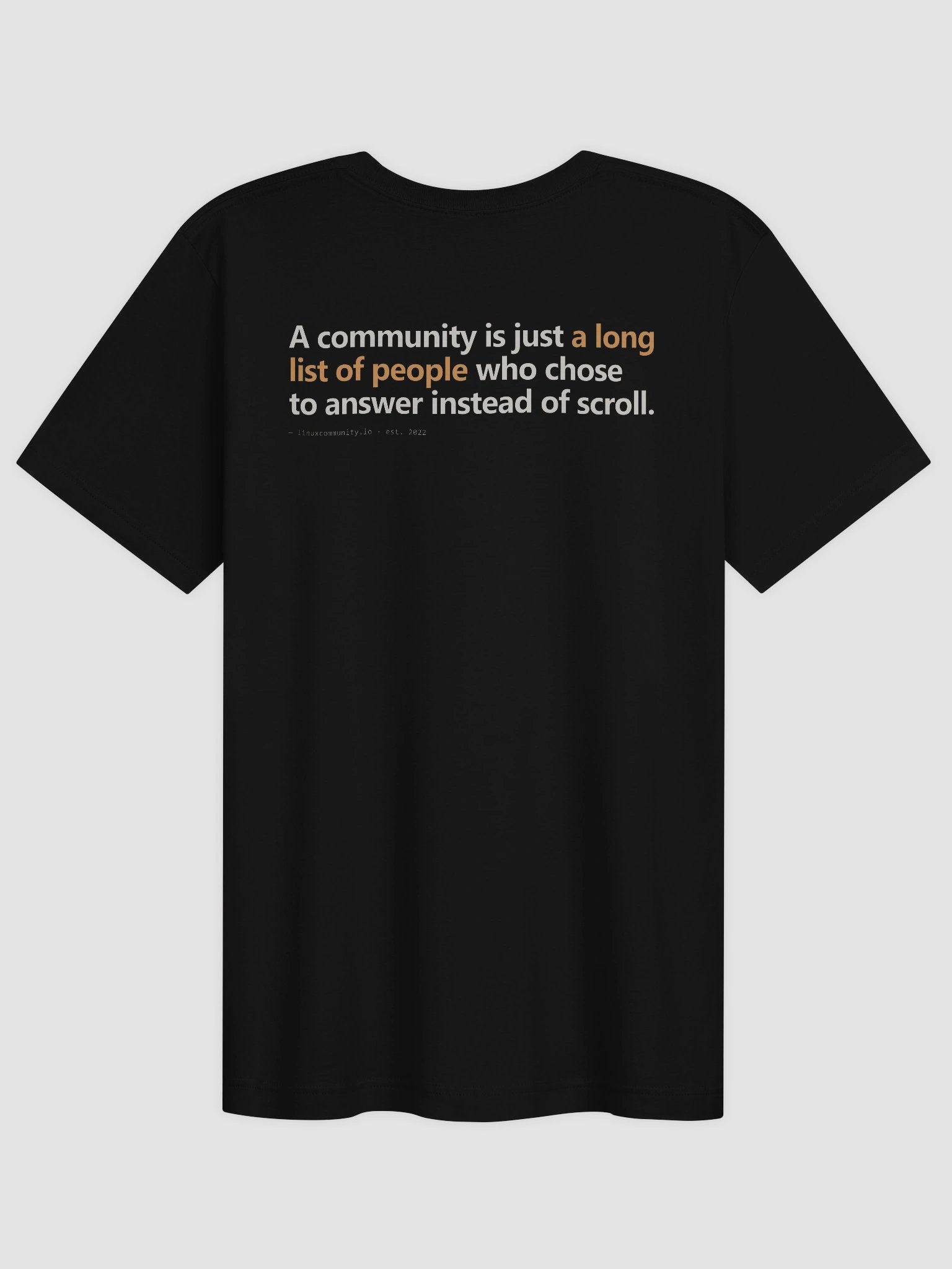 Community T-Shirt product image (1)