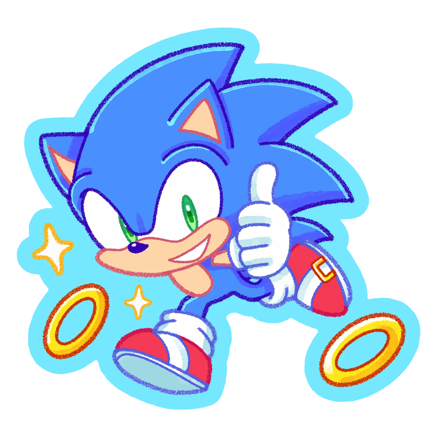 Hedgehog Stickers product image (1)