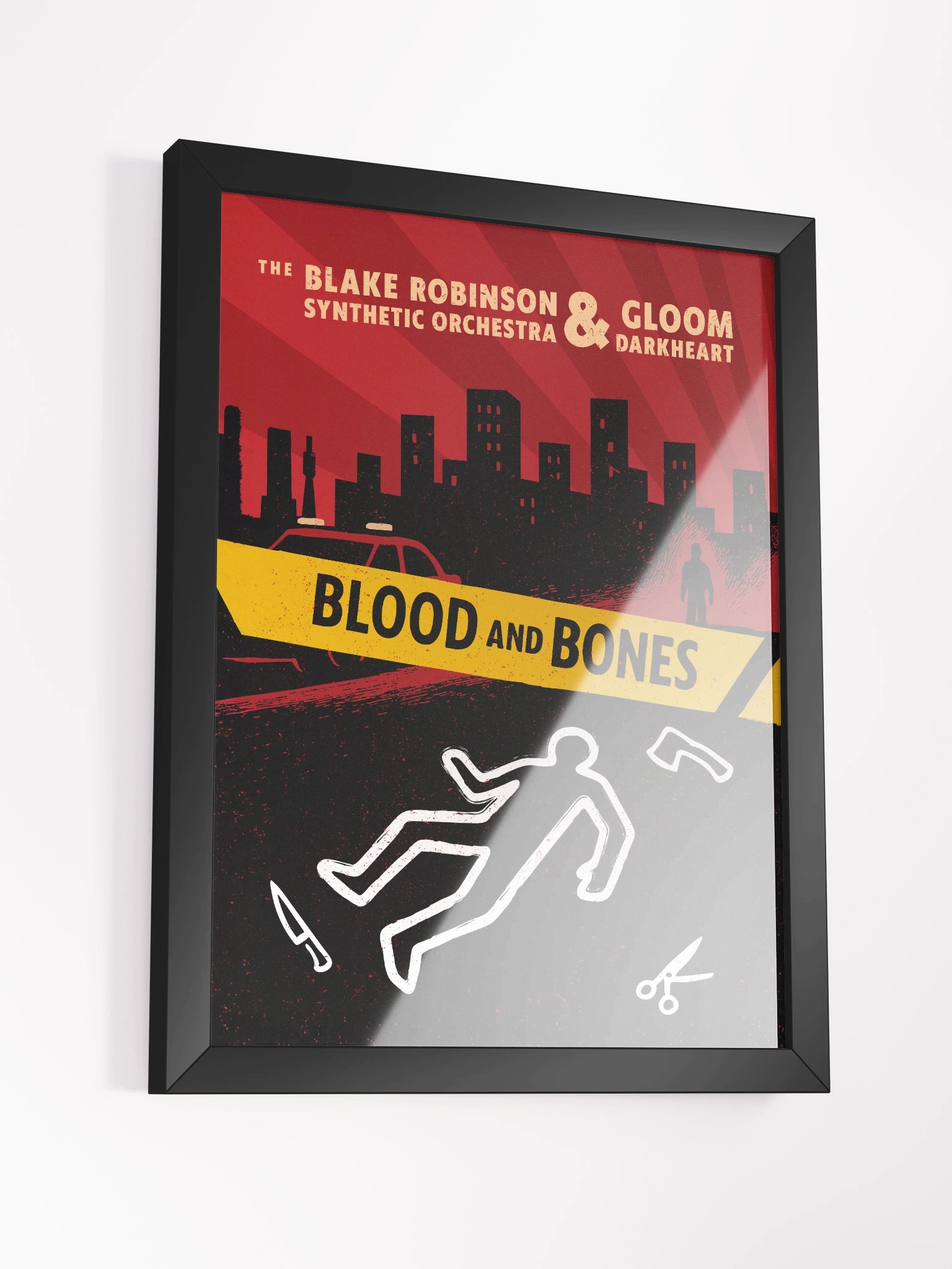 Blood and Bones black framed poster product image (11)