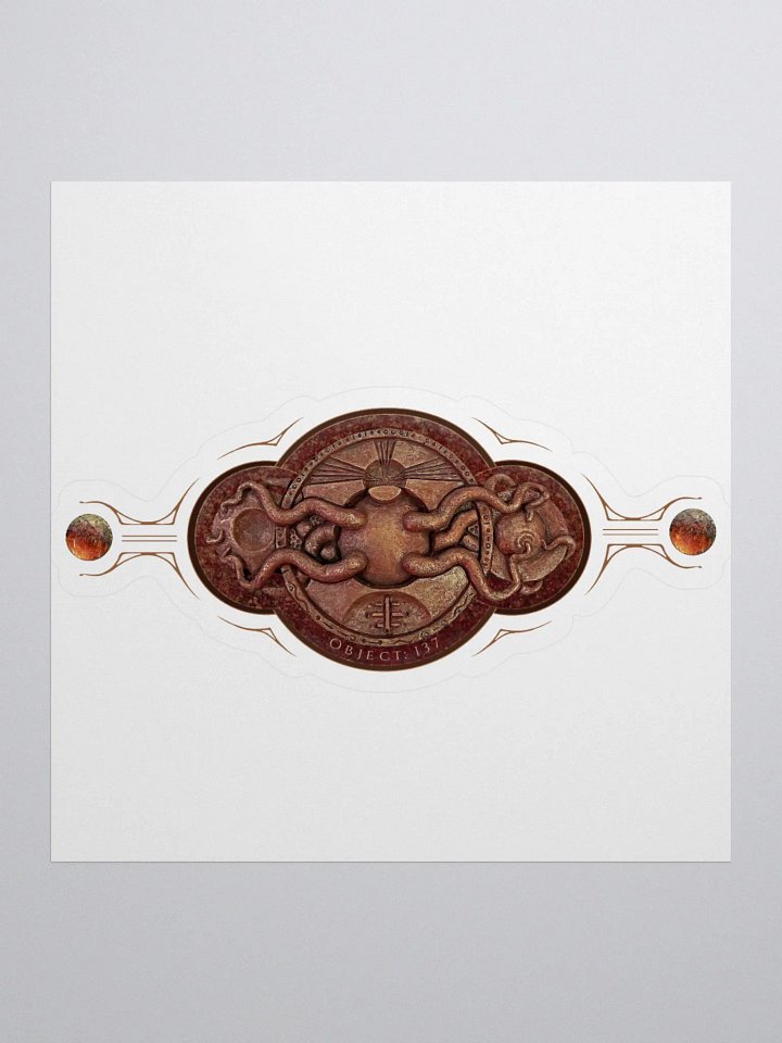 The Seal of Oedoria in sticker form product image (1)