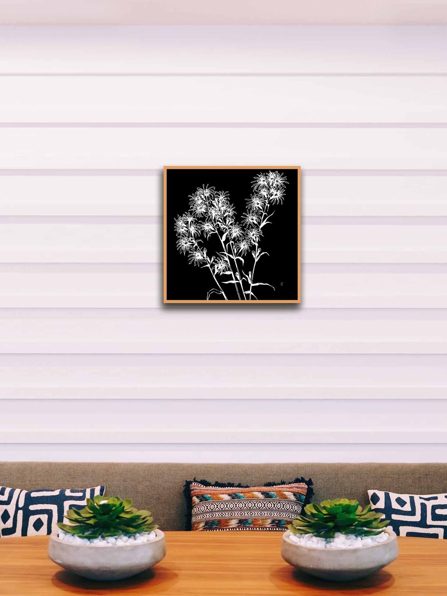 Botanical Bliss Canvas - Bouquet Flowers Dark product image (103)