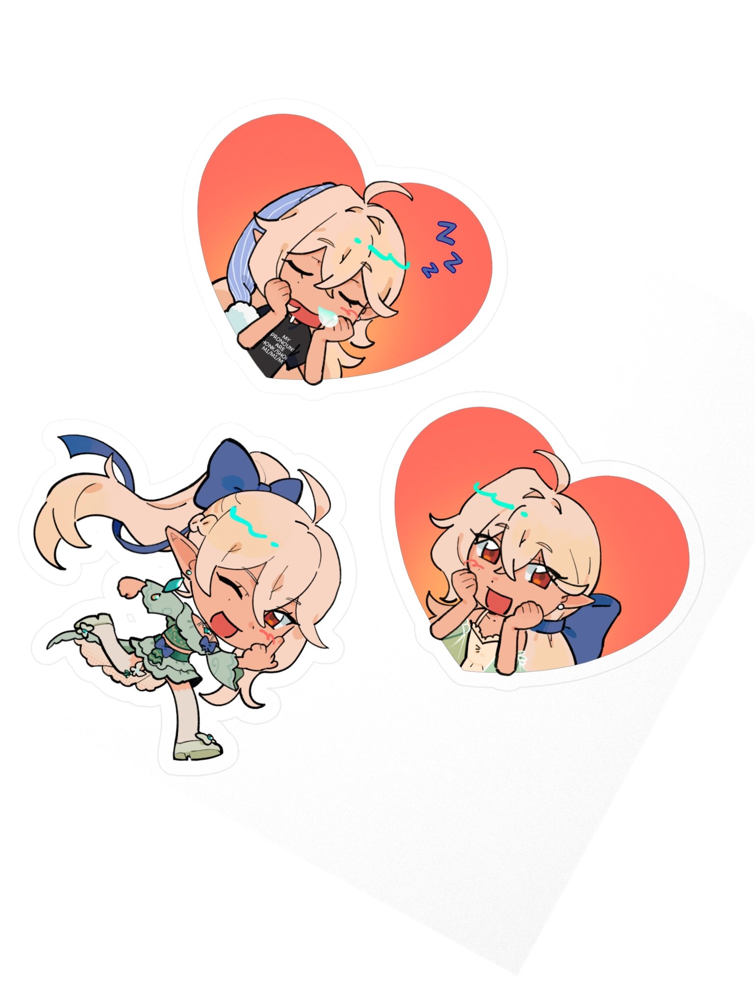 Sleepy Sticker Set product image (2)
