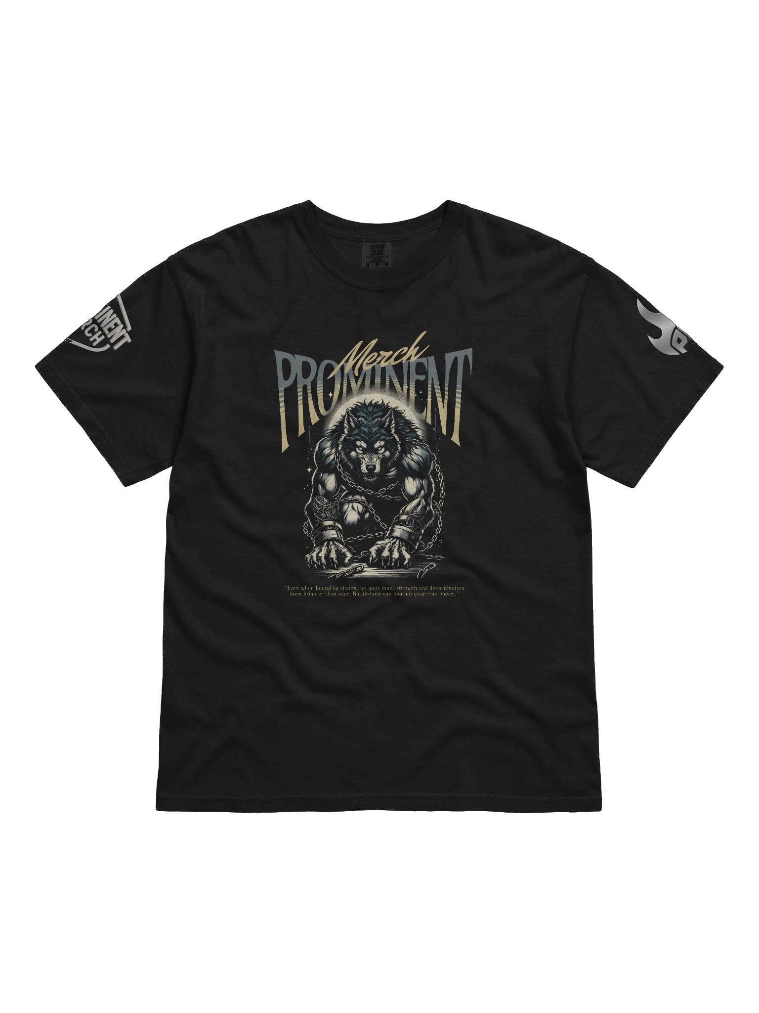 Wolf's Strength/ Action equals results Premium T-Shirts product image (1)