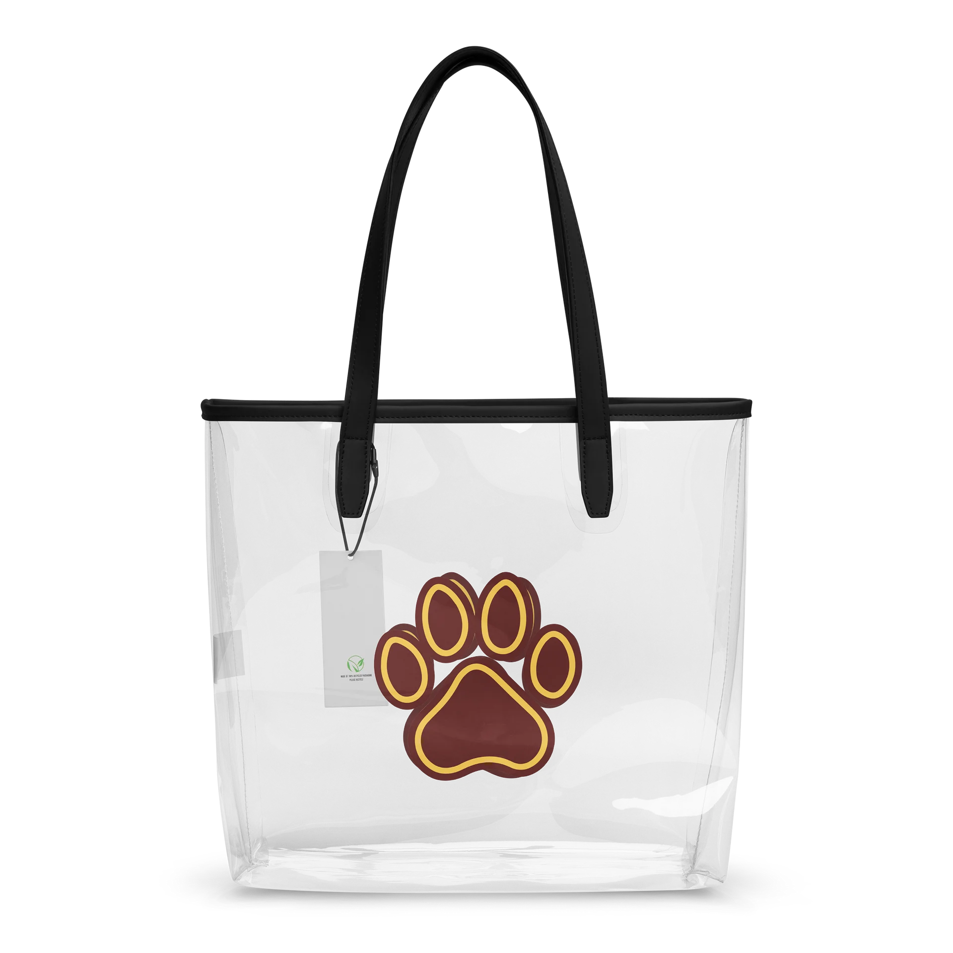 Tiger Paw Clear Tote Bag - Dripping Springs product image (2)
