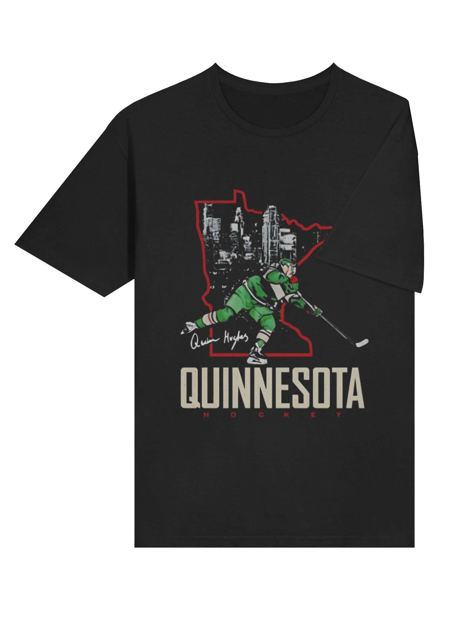 Quinnesota Pride Quinn Hughes Minnesota Quinnesota Hockey Fan Shirt product image (4)