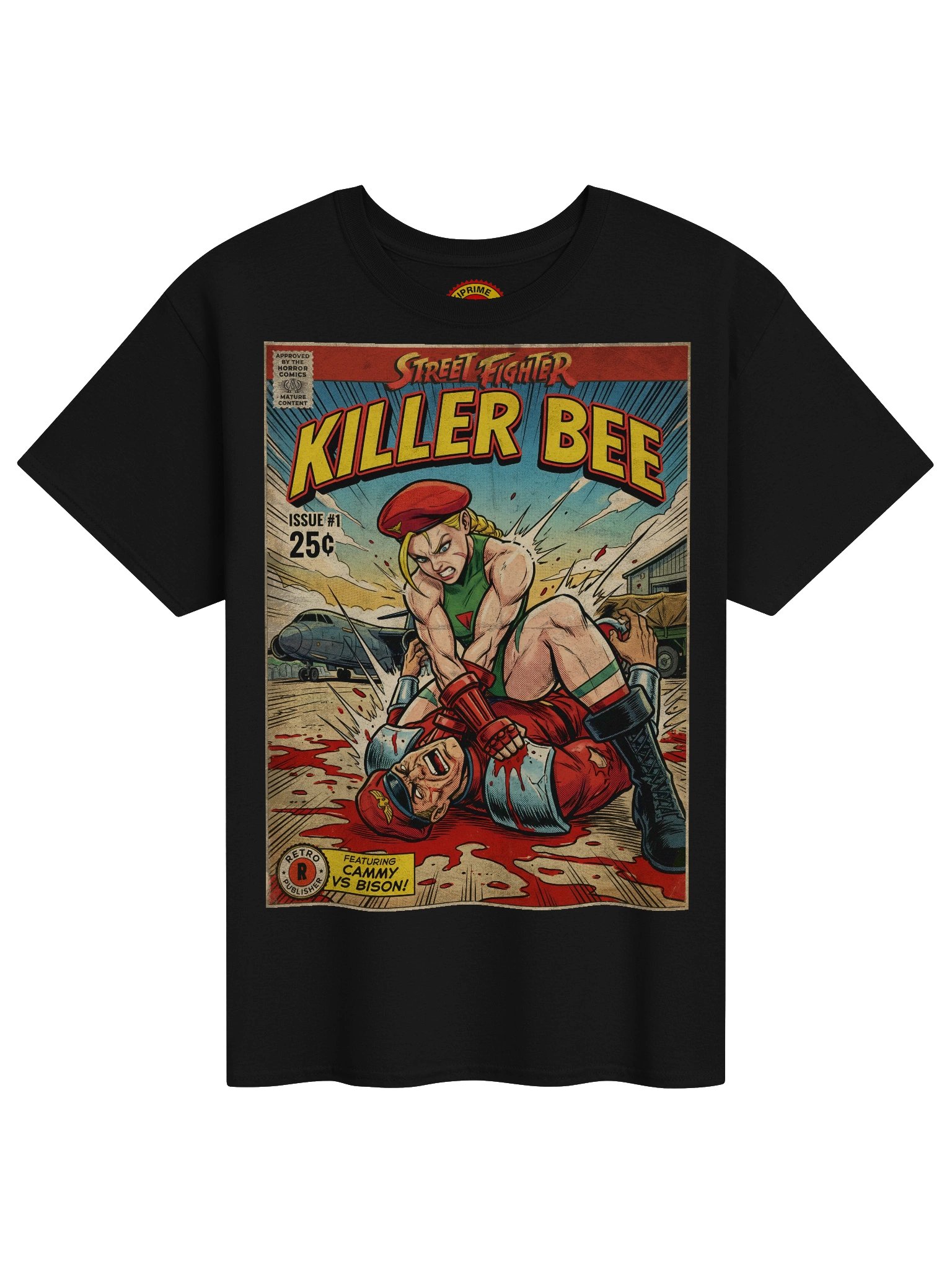 Street Fighter Cammy Comic Art T-Shirt product image (1)