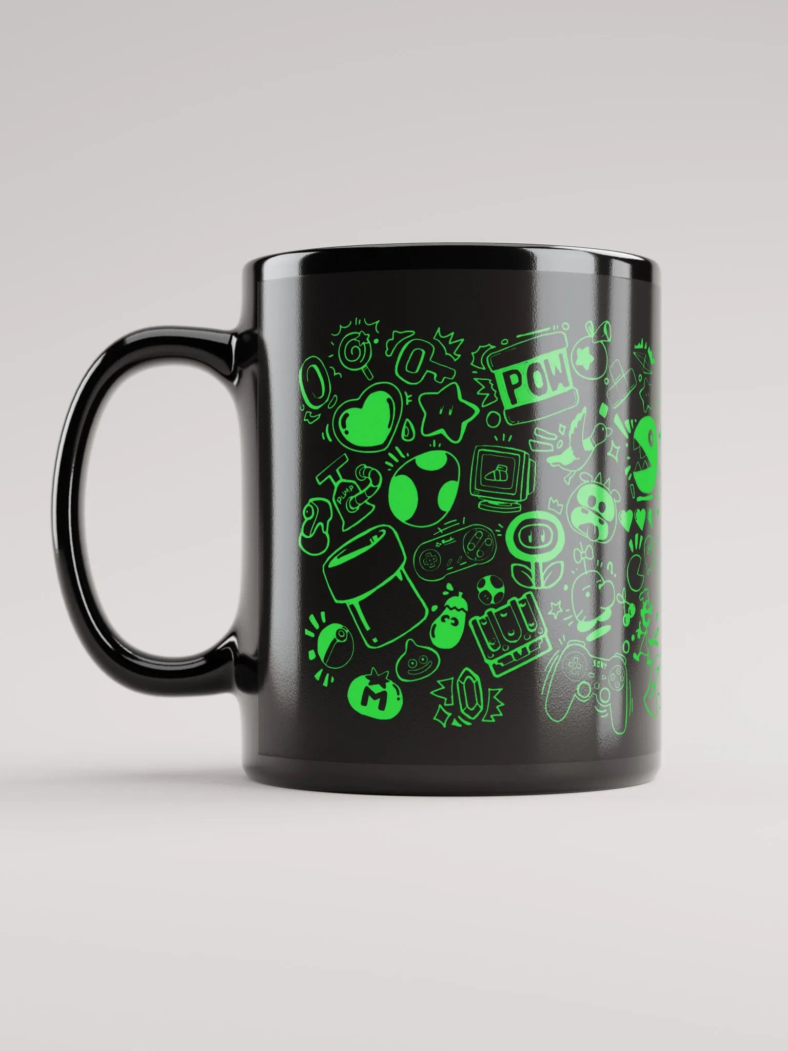 Icons Mug - Green Graphics product image (4)