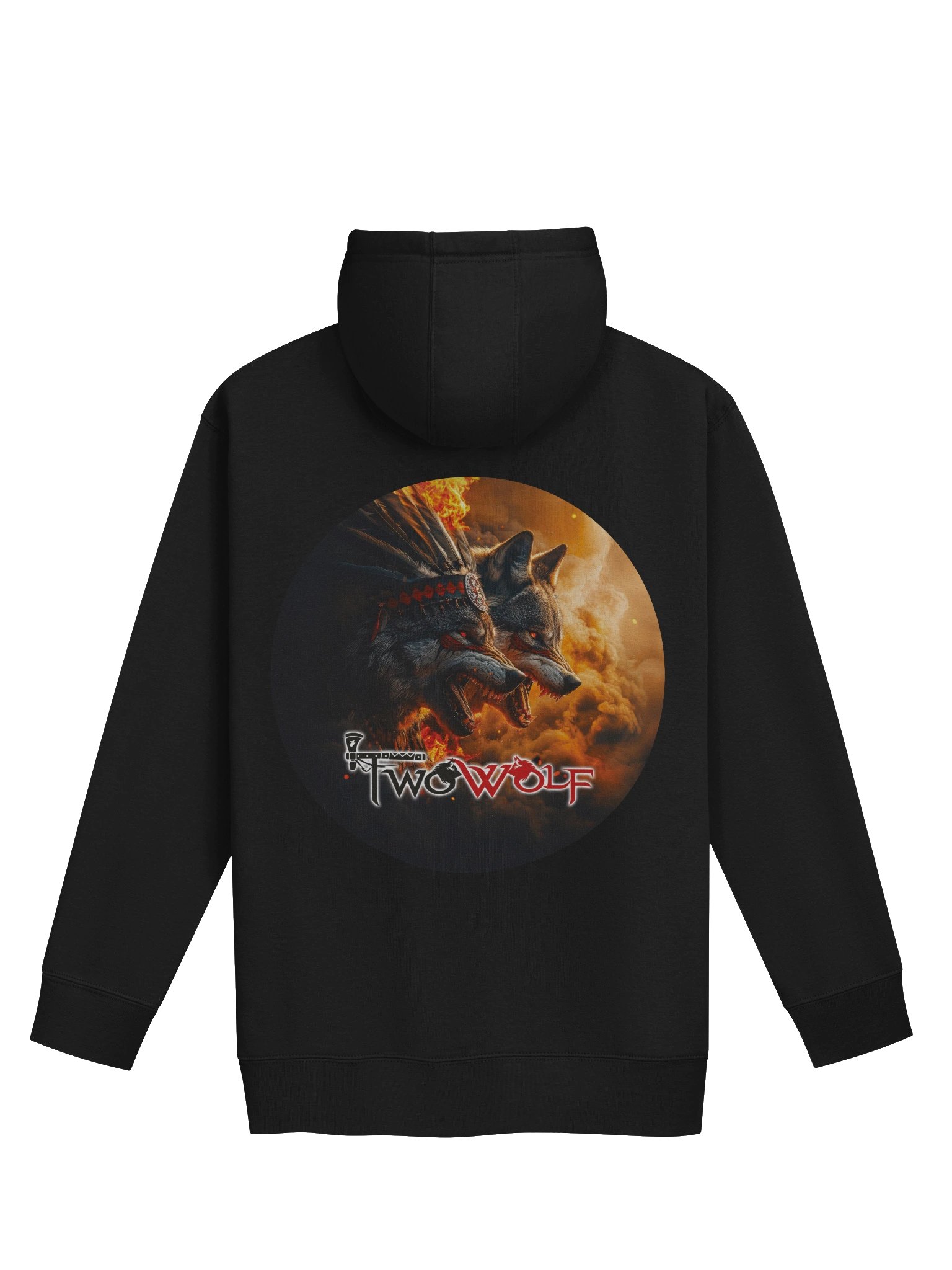 Premium Two Wolf Hoodie product image (2)