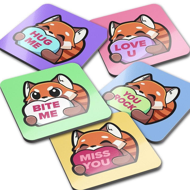 Love Hearts Coaster Set product image (1)