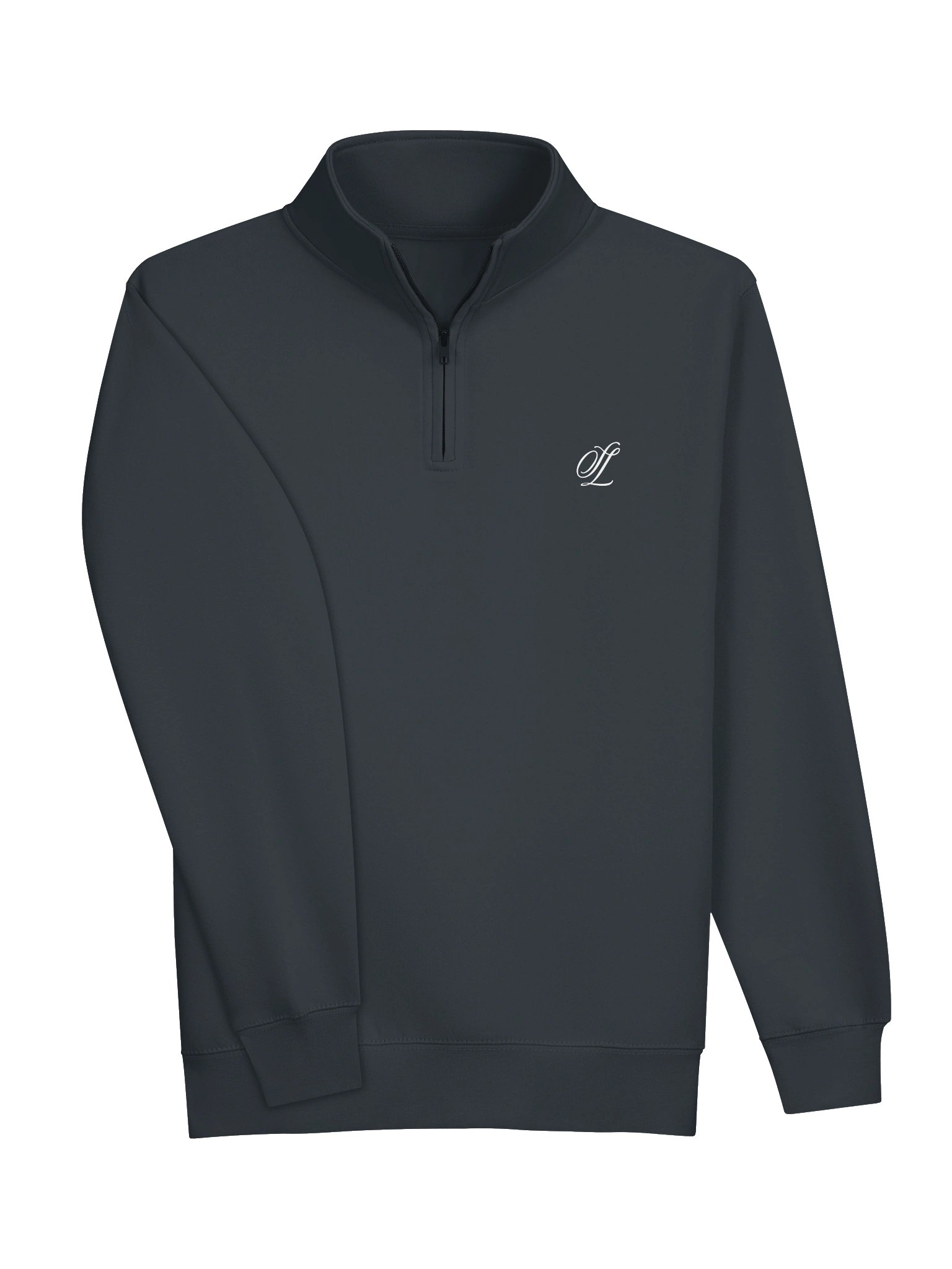Quarter Zip Sweatshirt, Saint Louie Crest product image (4)