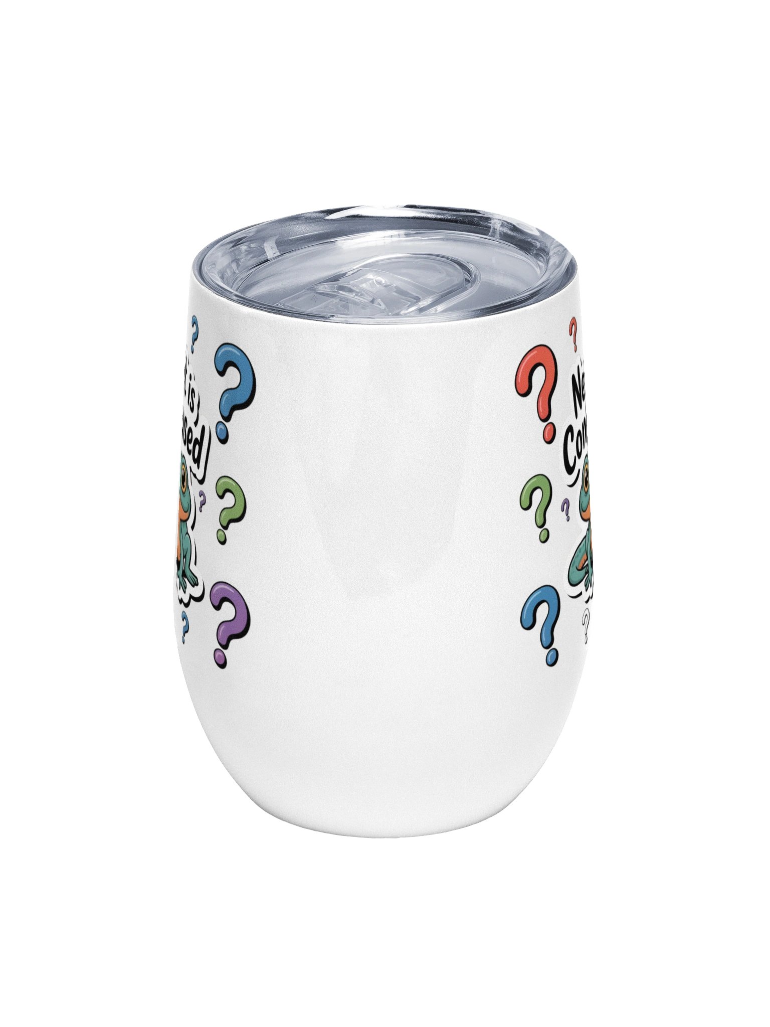 Confused Newt Wine Tumbler product image (4)
