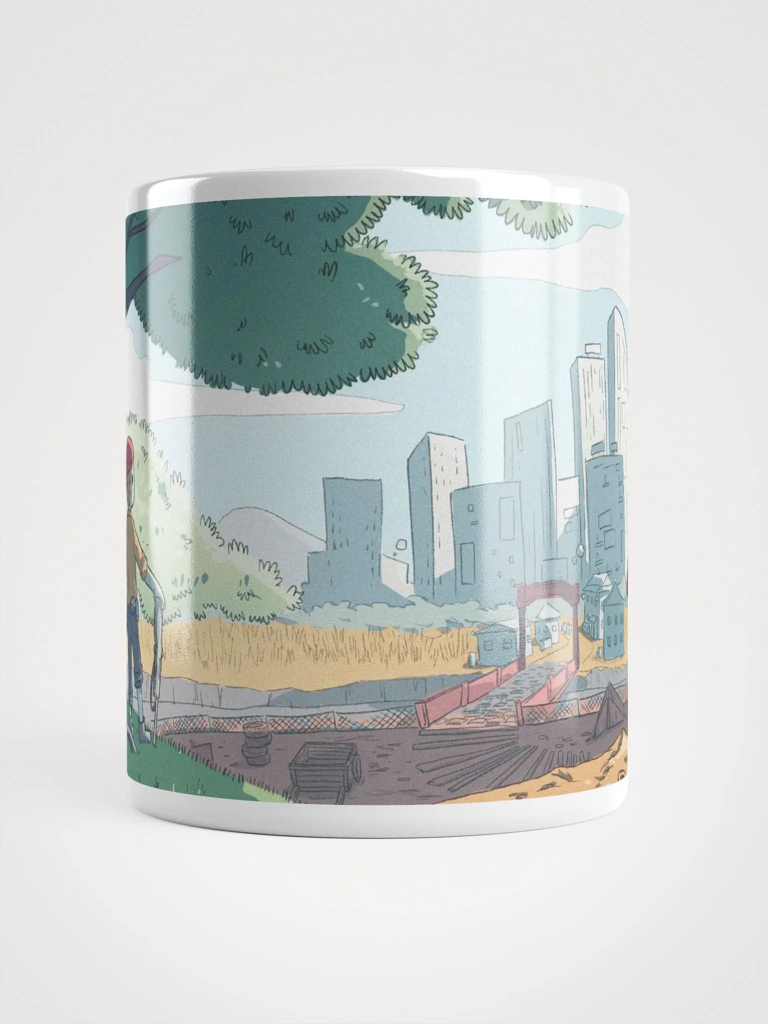 Defence of Hope | White Glossy Mug product image (5)