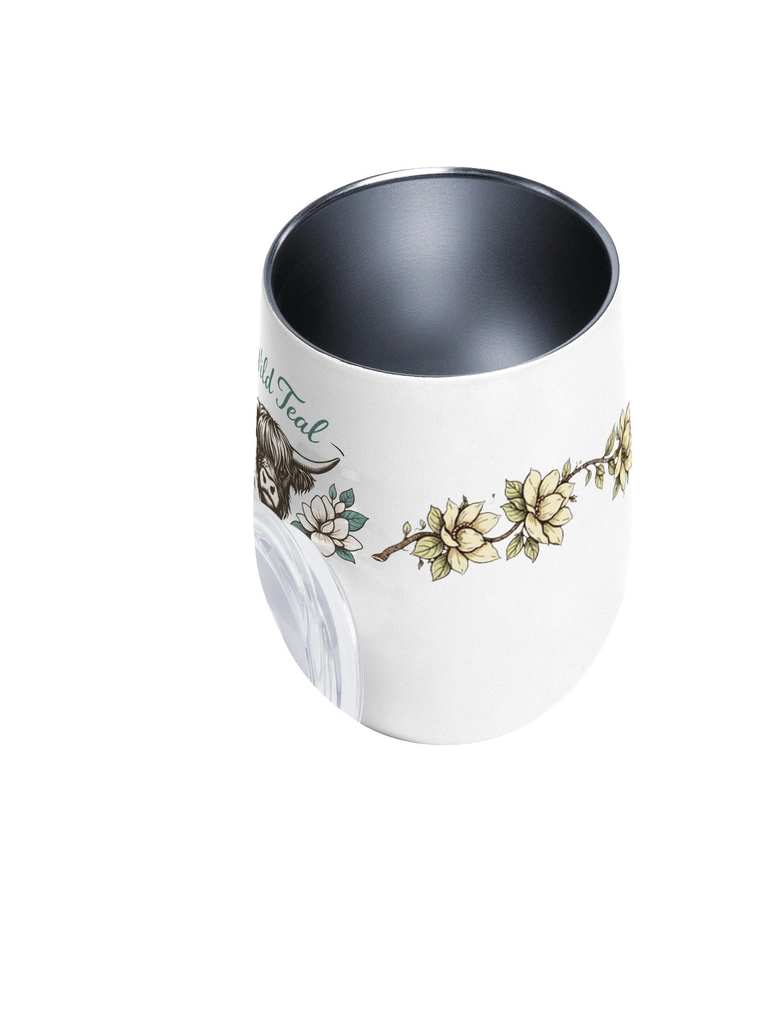 Wild Teal – Chasing Calm Wine Tumbler product image (3)