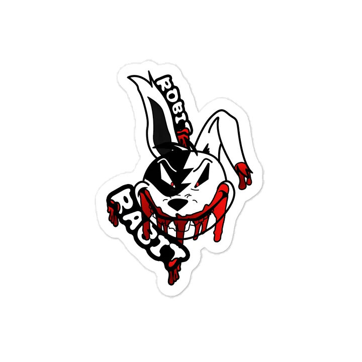 Bloody Rabbit Kiss-Cut Vinyl Decal product image (1)