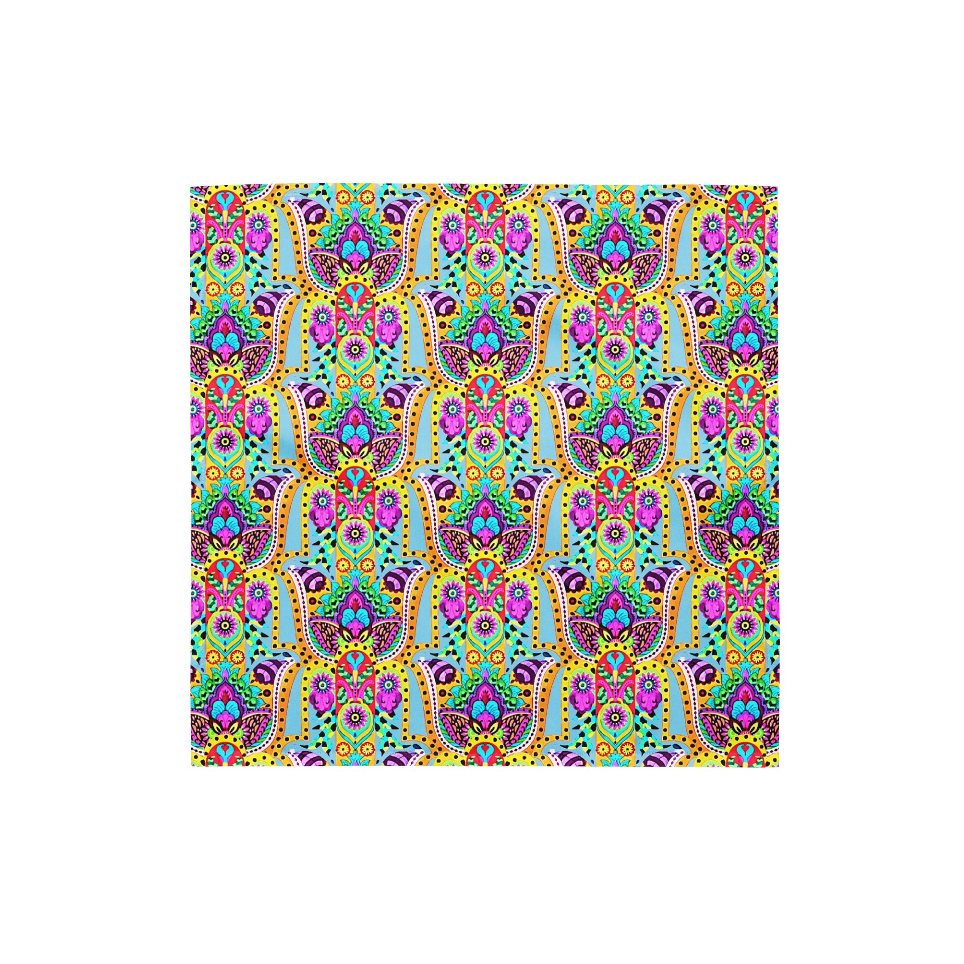 Radiant Hamsa Bloom - Bandana product image (1)