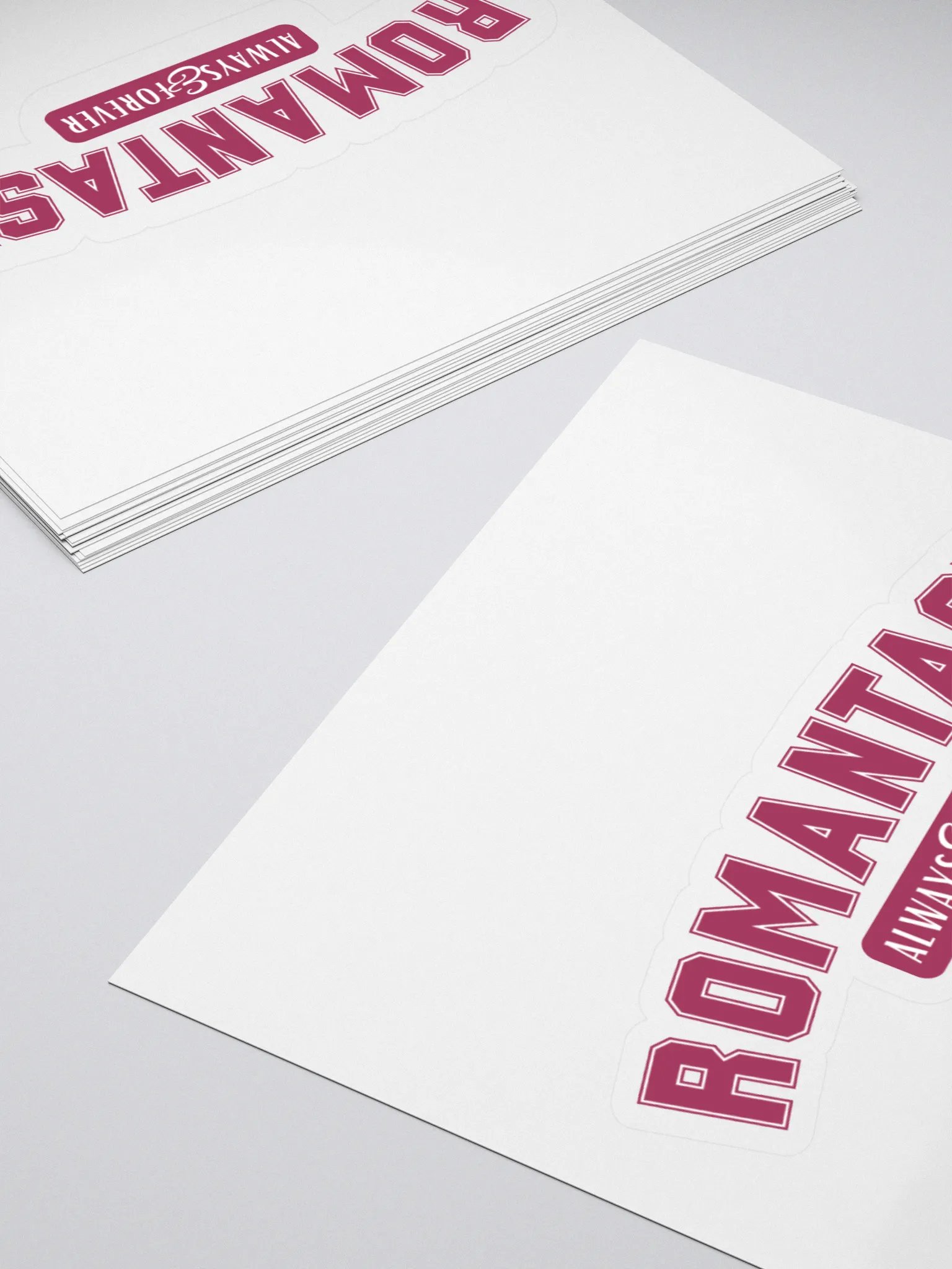 Romantasy - Always & Forever Kiss-Cut Sticker for Fantasy and Romance Readers product image (4)