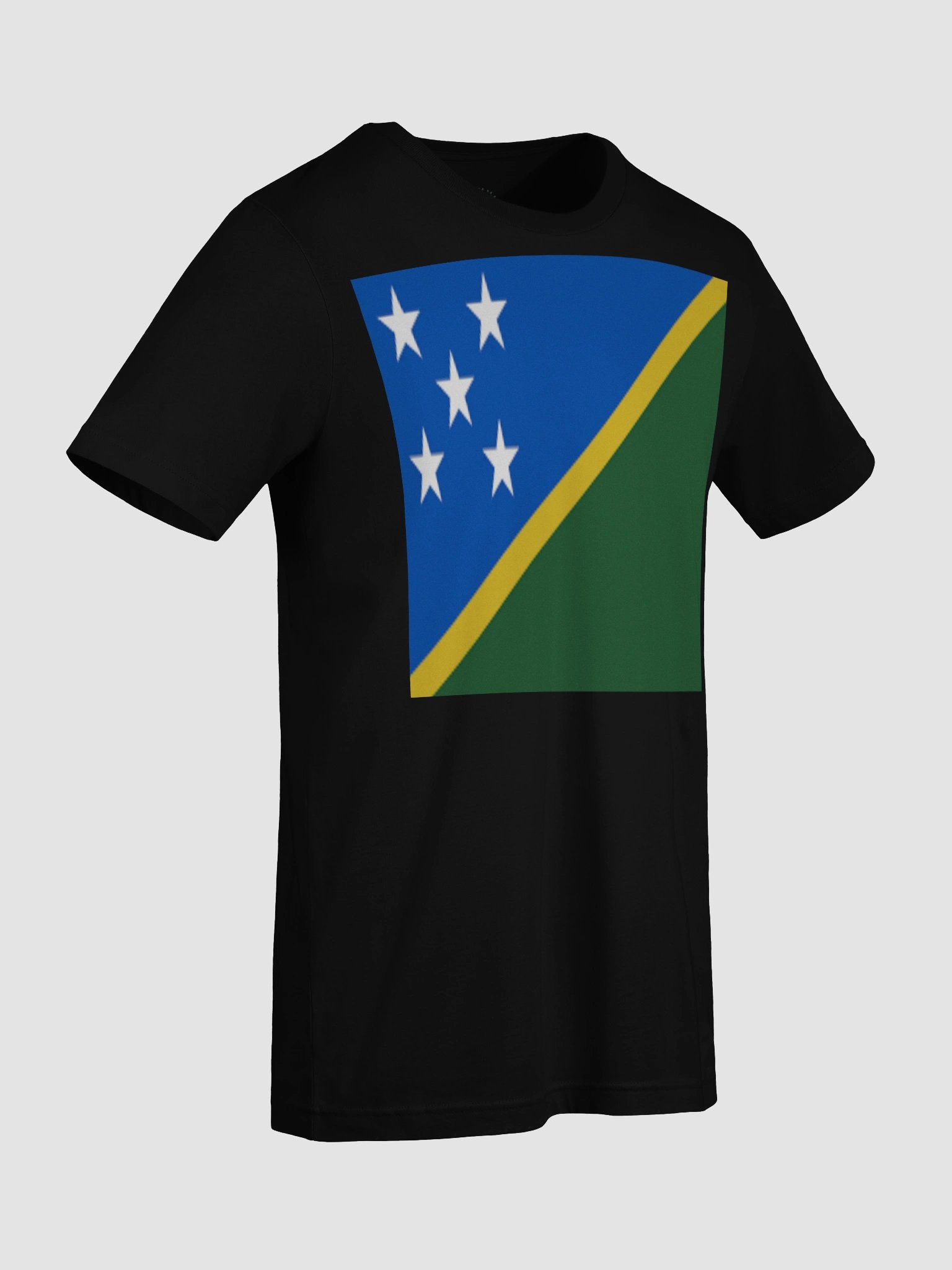 Unisex Supersoft T-Shirt with Solomon Islands Flag Design - Multiple Colours and Sizes Available product image (90)