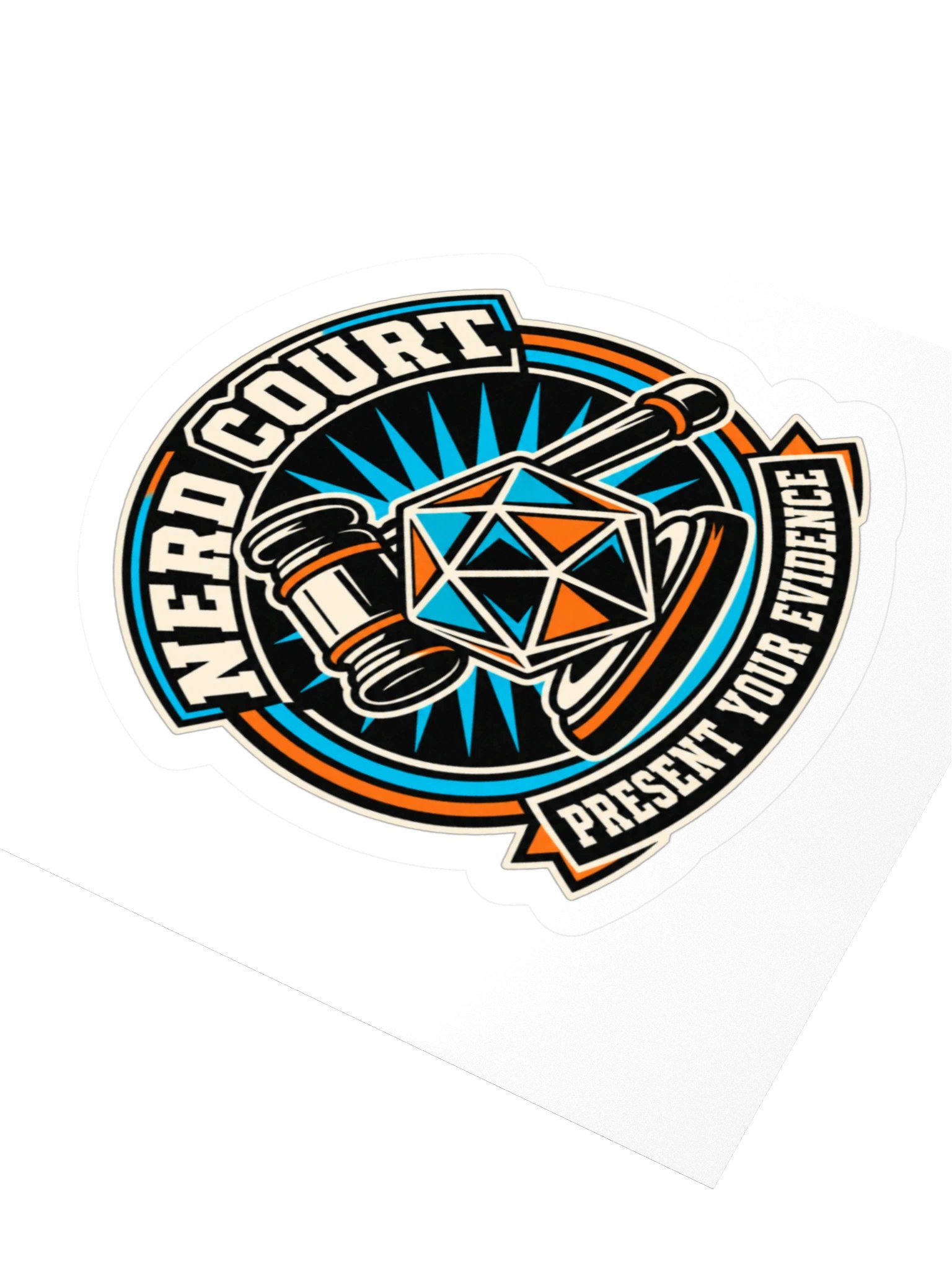 Nerd Court: Present Your Evidence Sticker product image (9)
