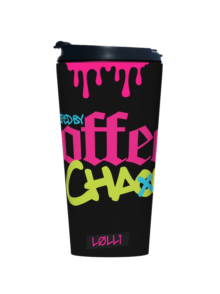 Coffee & Chaos Stainless Steel Travel Mug product image (1)
